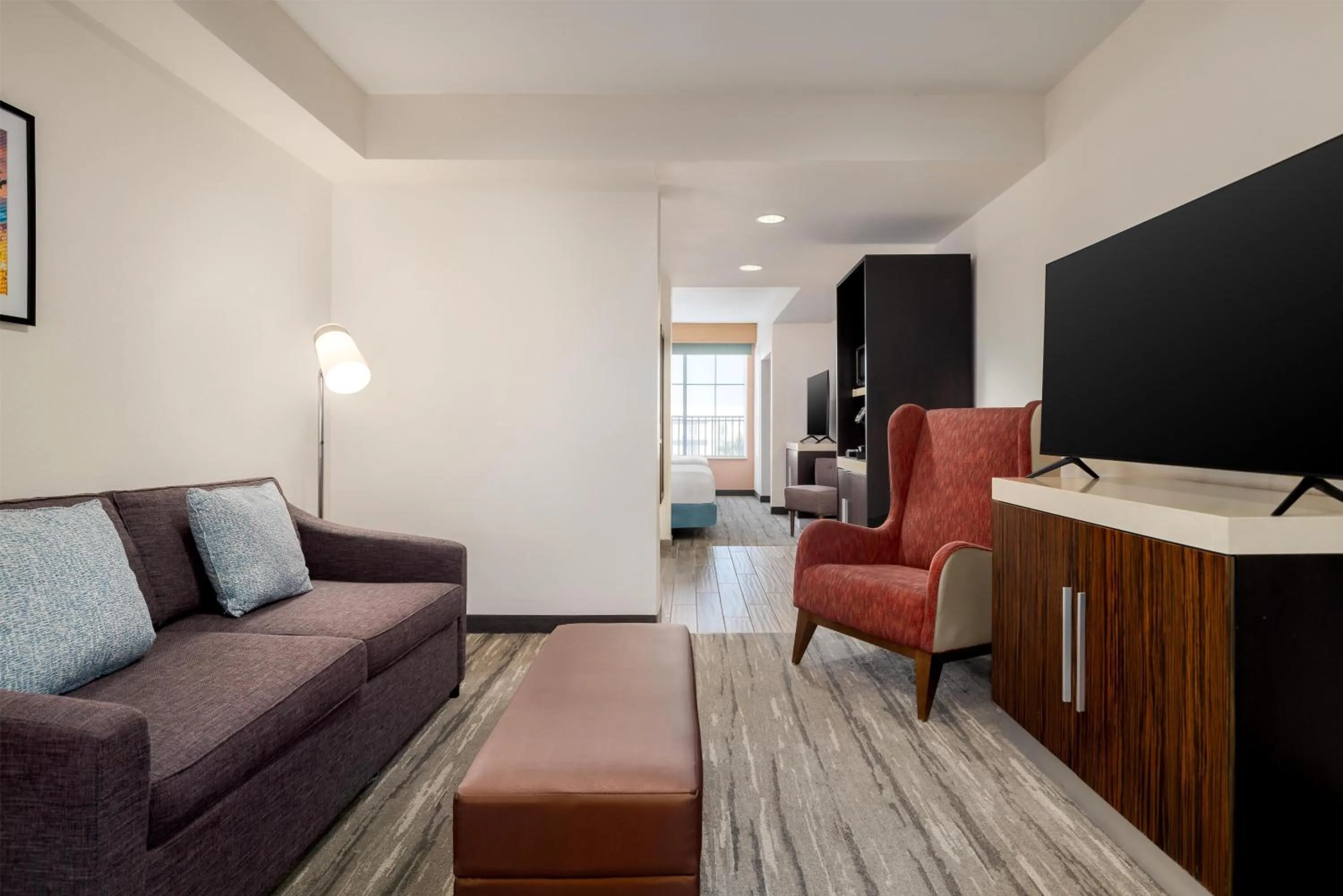 Living room in Hilton Garden Inn Las Vegas Strip South