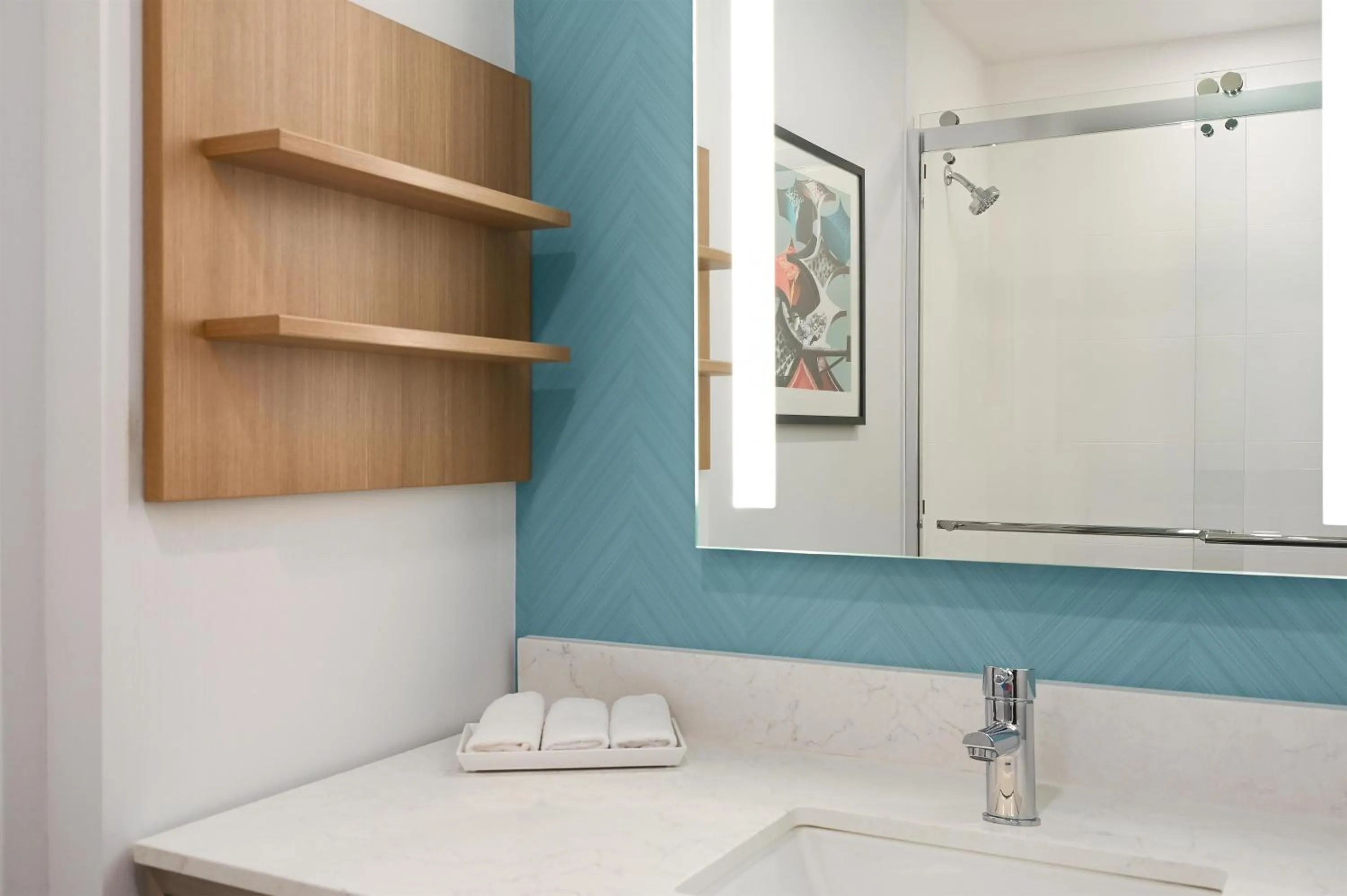 Bathroom in Hilton Garden Inn Las Vegas Strip South