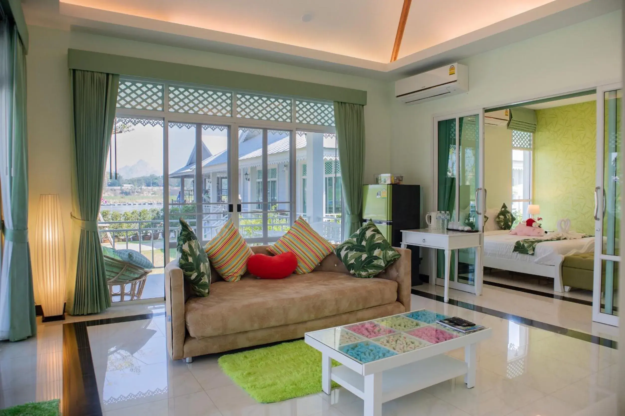 Living room, Seating Area in Tubtim Siam River Kwai Resort (SHA Extra Plus)