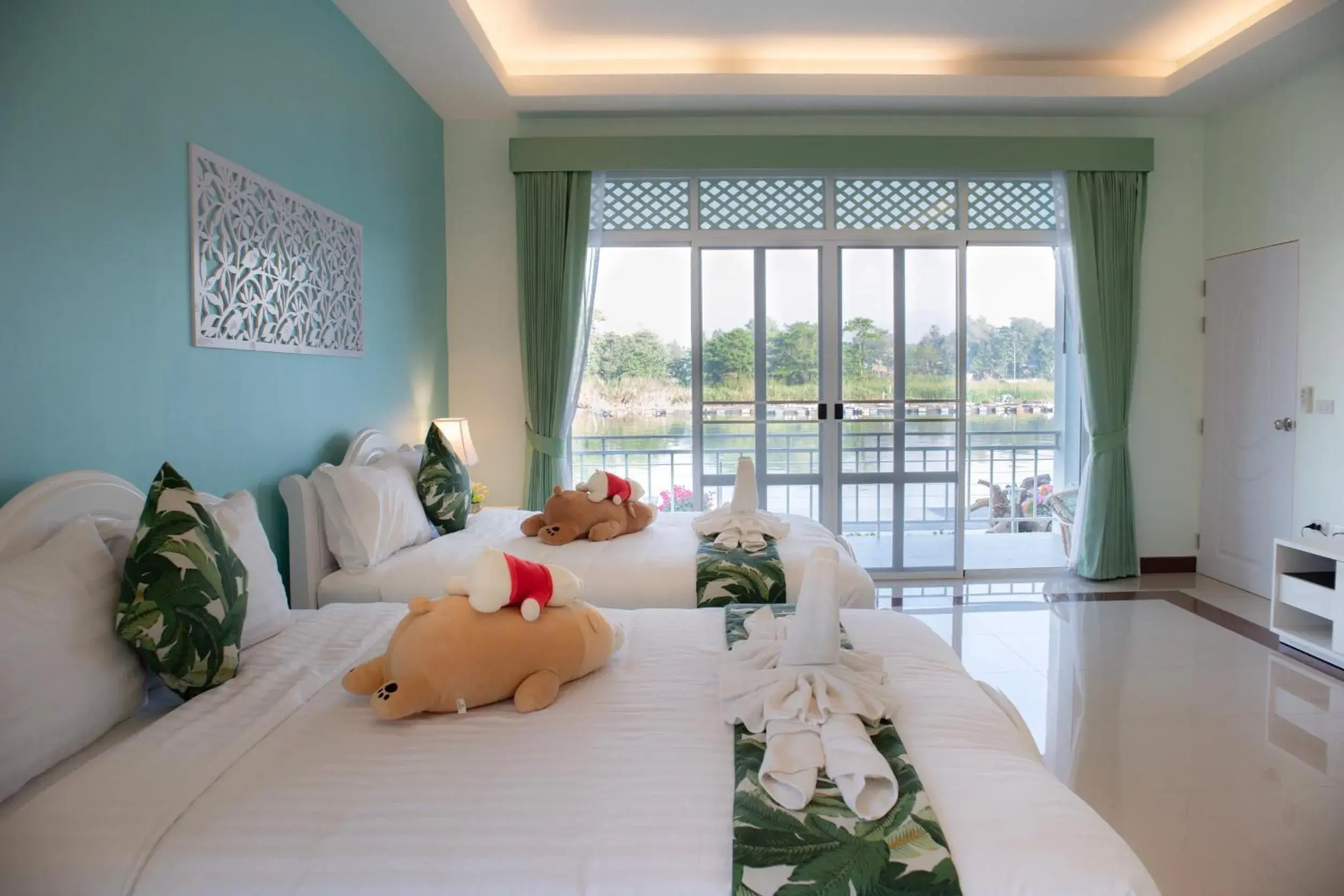 Bedroom, Bed in Tubtim Siam River Kwai Resort (SHA Extra Plus)