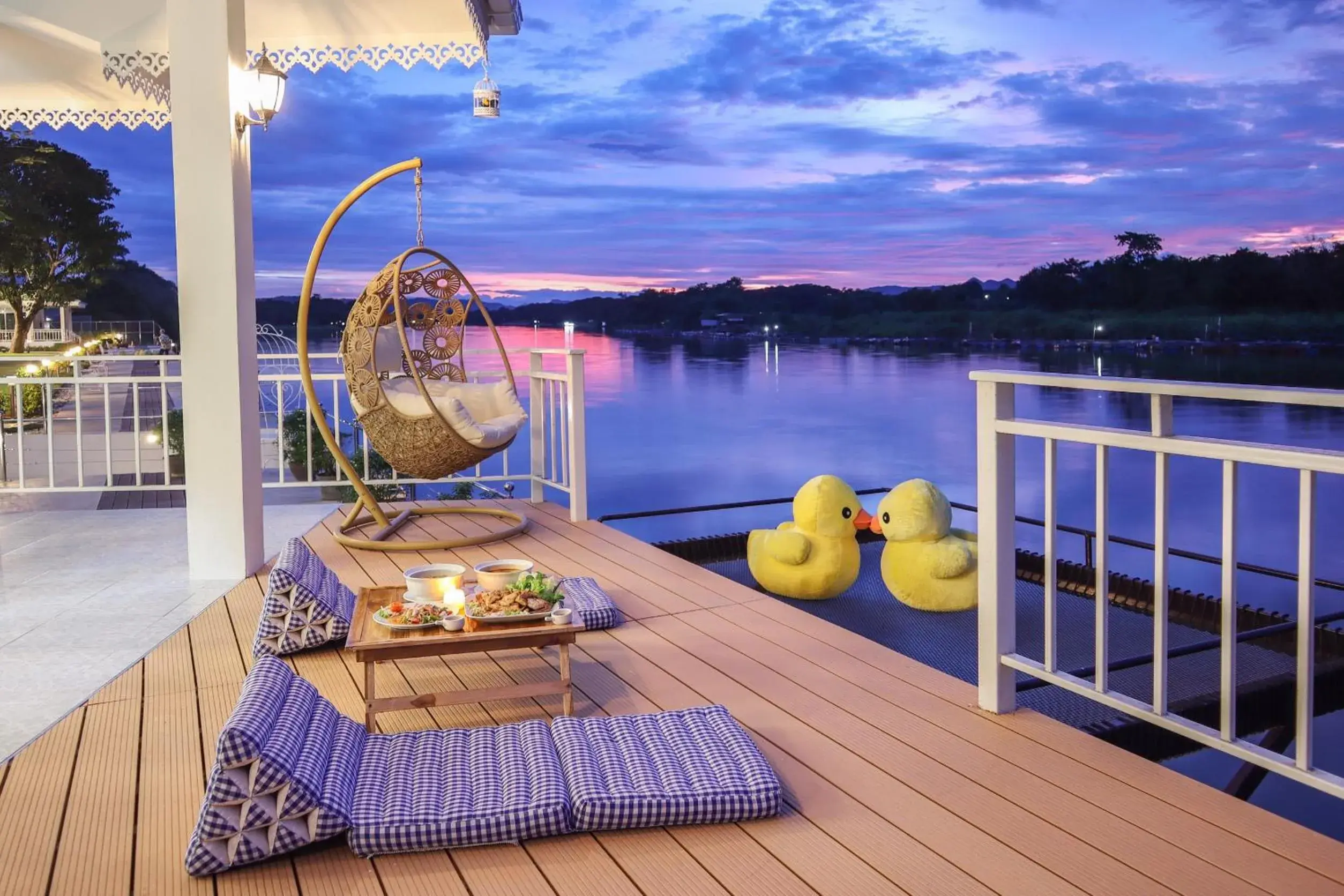 Patio in Tubtim Siam River Kwai Resort (SHA Extra Plus)