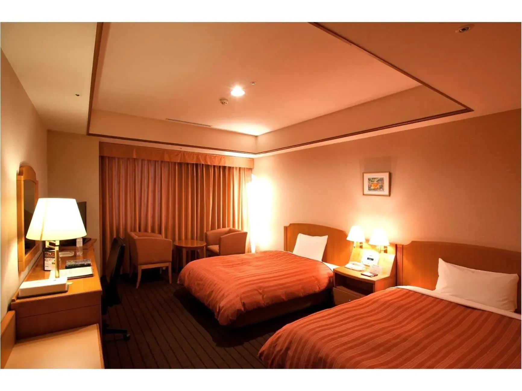 Bed in Hotel Mielparque Nagoya Bed in Hotel Mielparque Nagoya