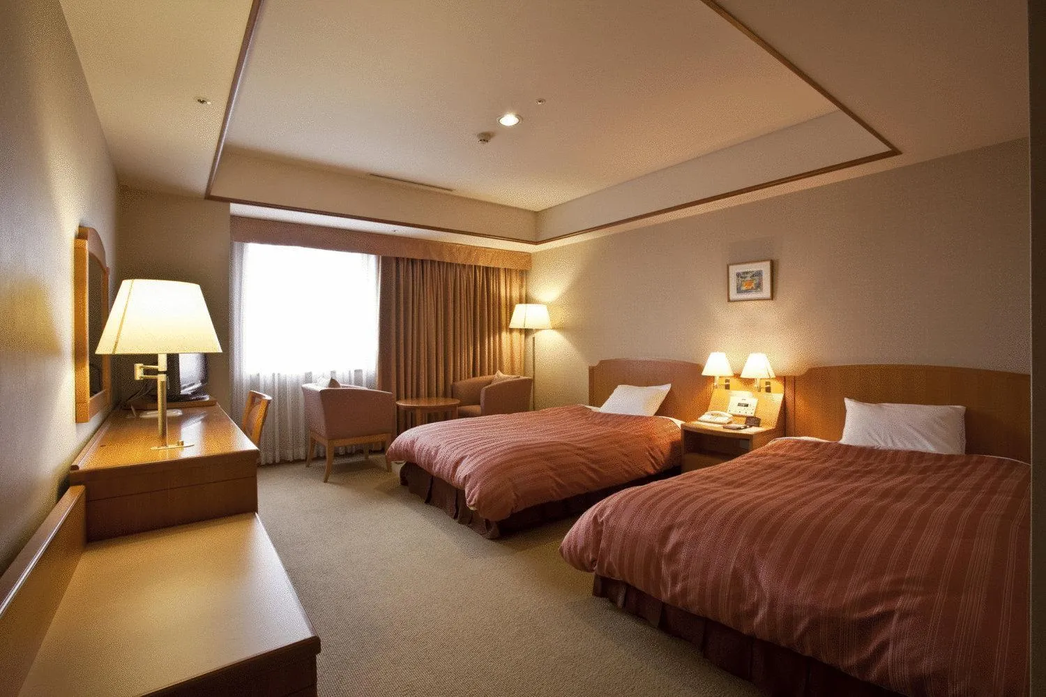 Photo of the whole room, Bed in Hotel Mielparque Nagoya