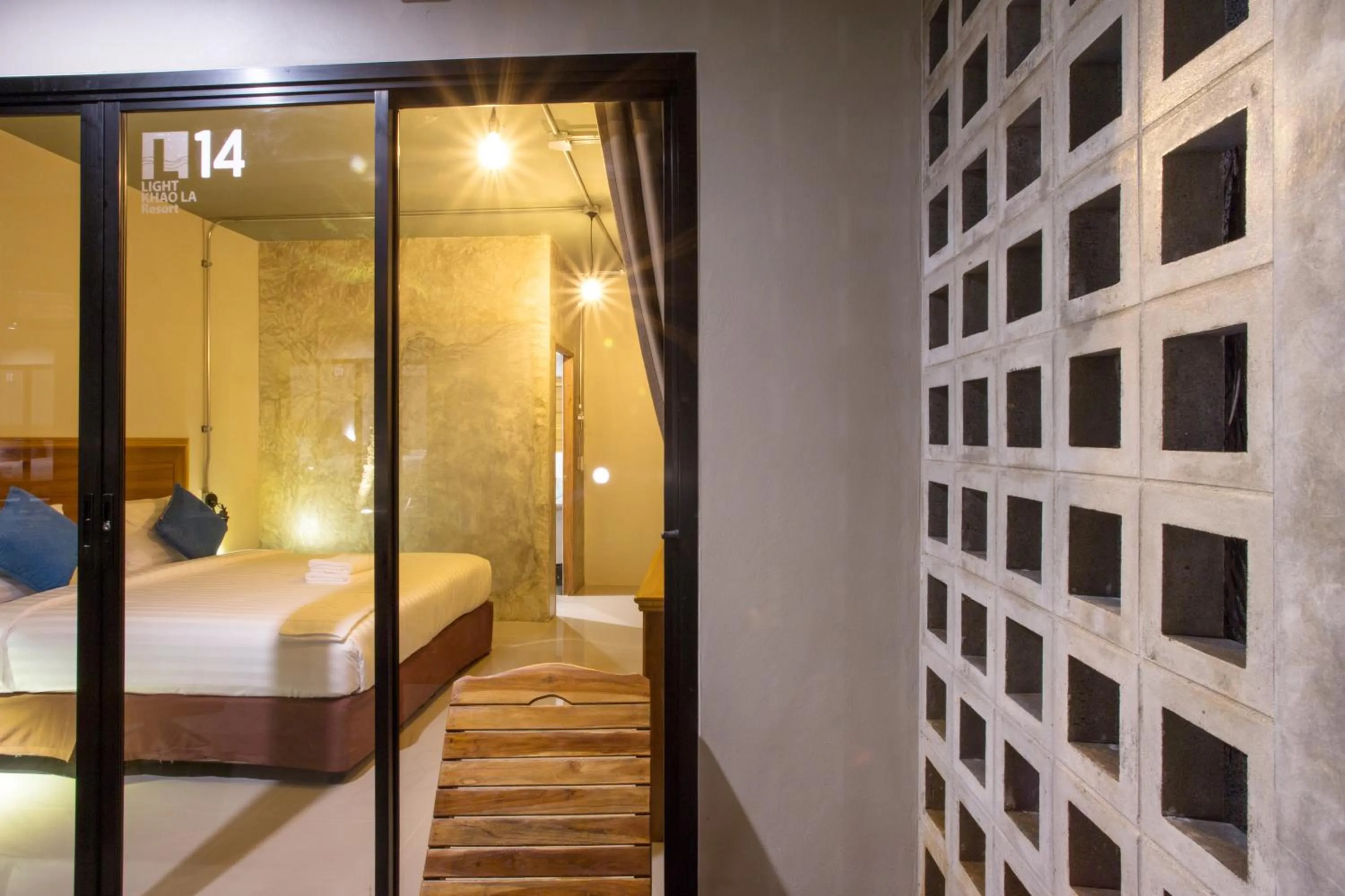 Bed in Light Khao Lak Resort