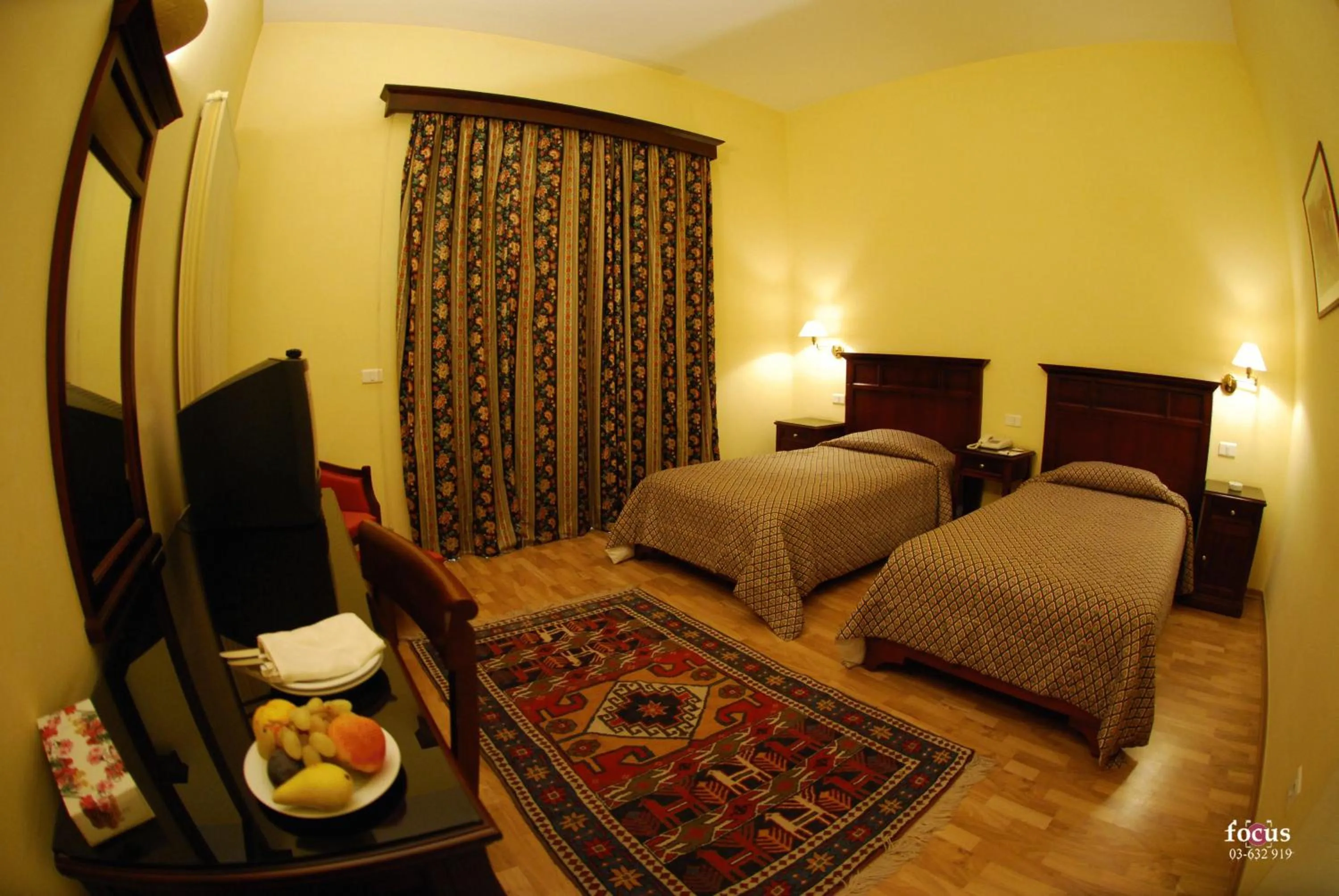 Bed in Massabki Hotel