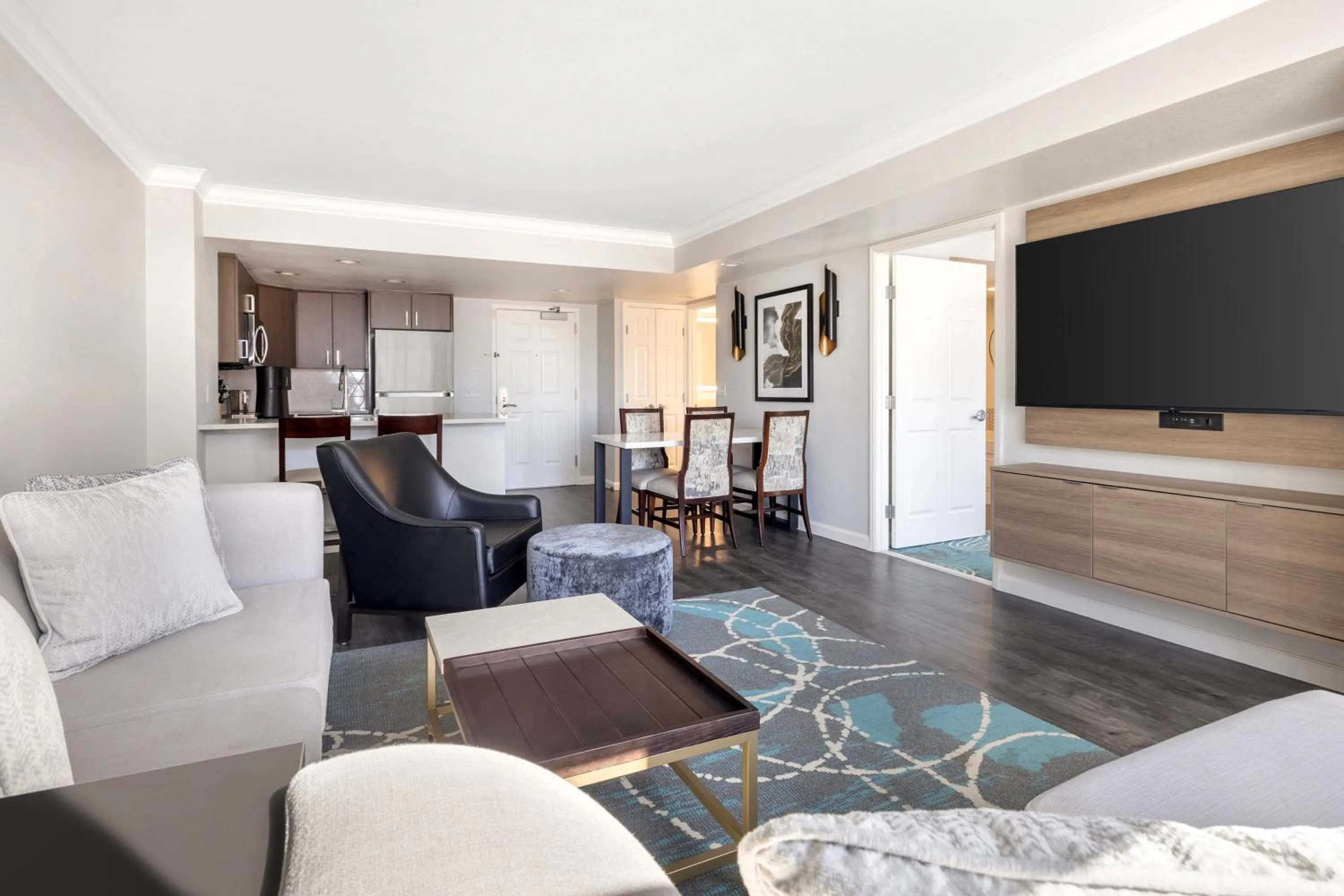 Living room in Hilton Grand Vacations Club Paradise Las Vegas