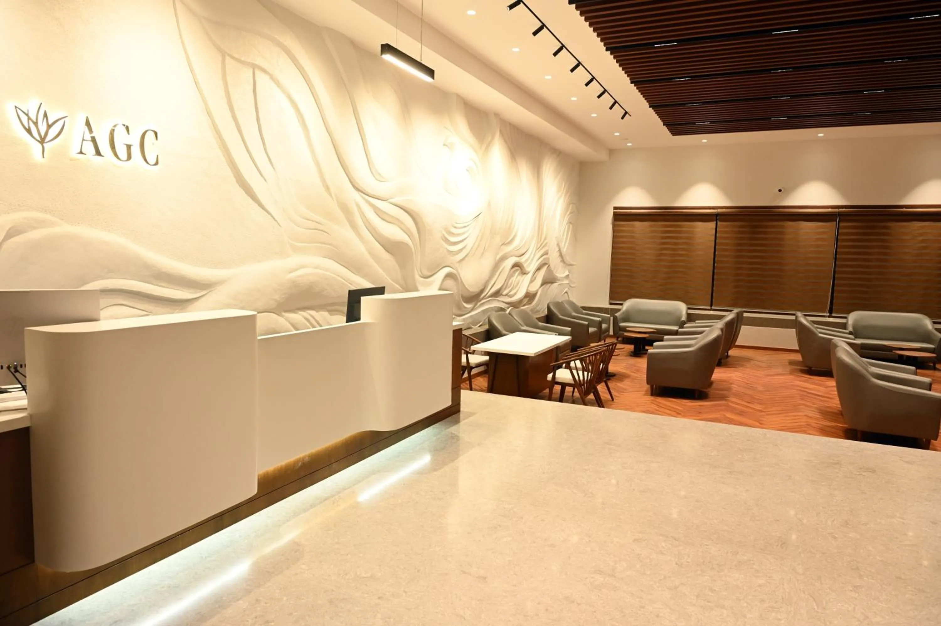 Lobby or reception in Hotel AGC
