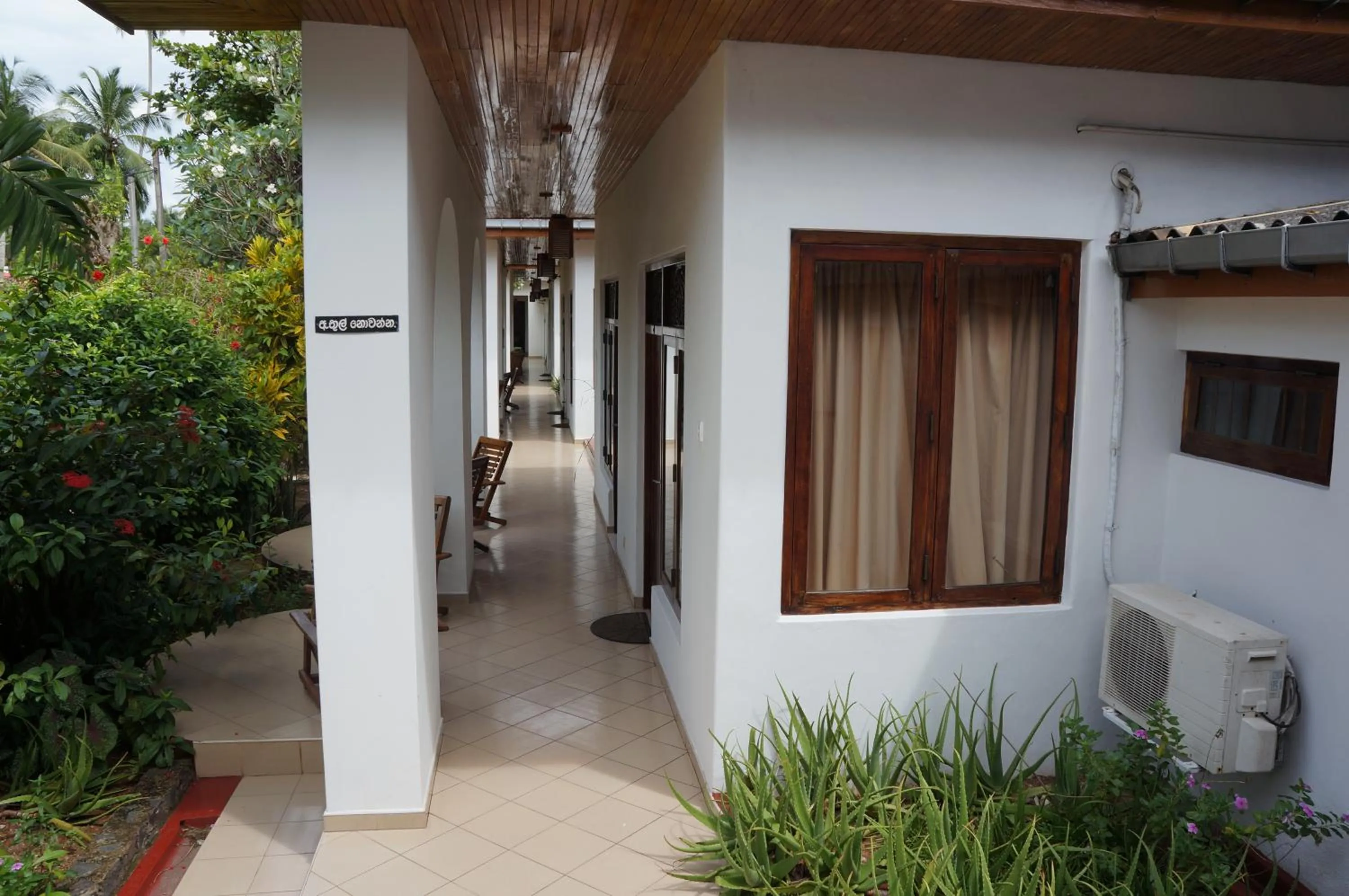 Garden view in Tandem Guesthouse