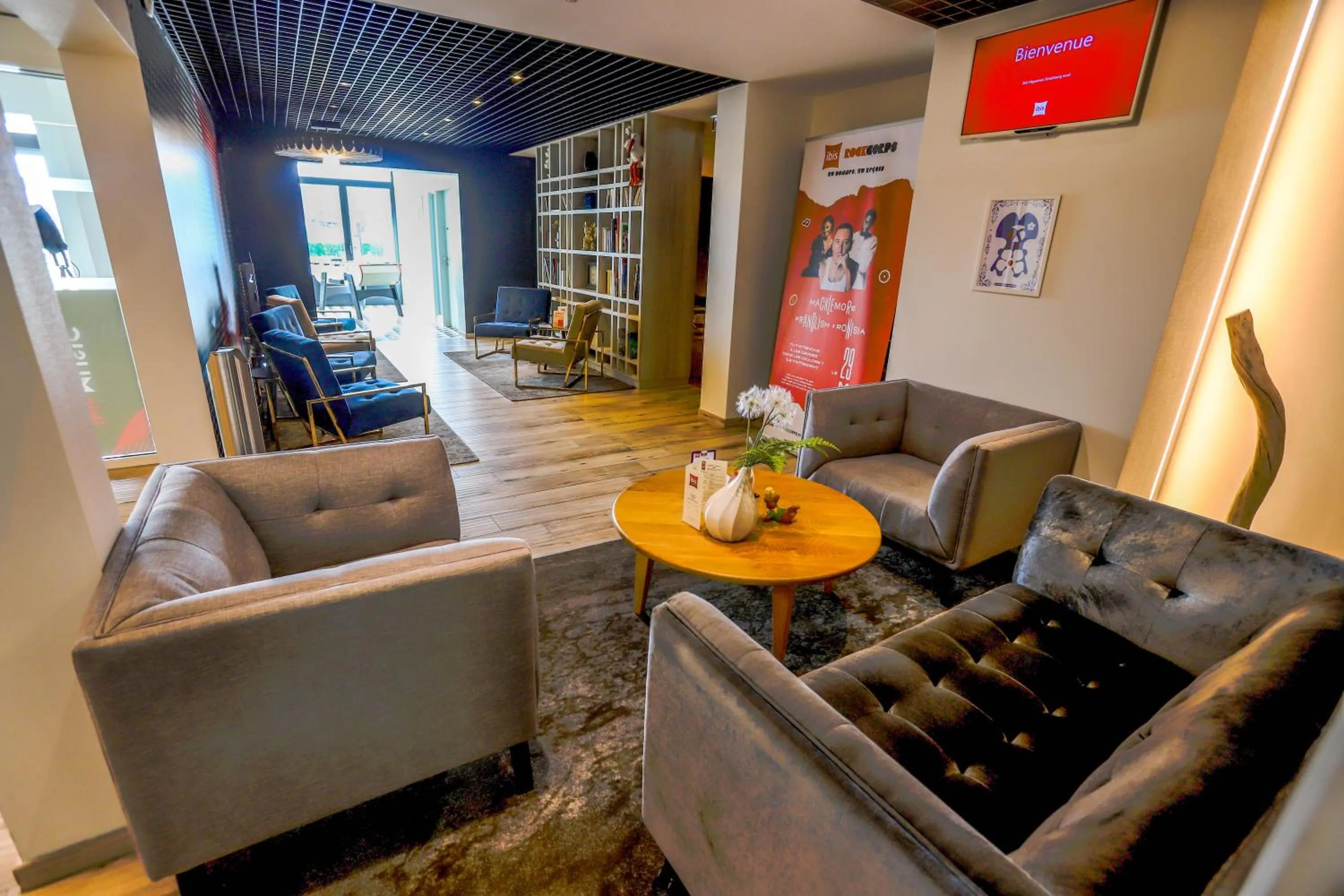 Living room in ibis Haguenau Strasbourg Nord