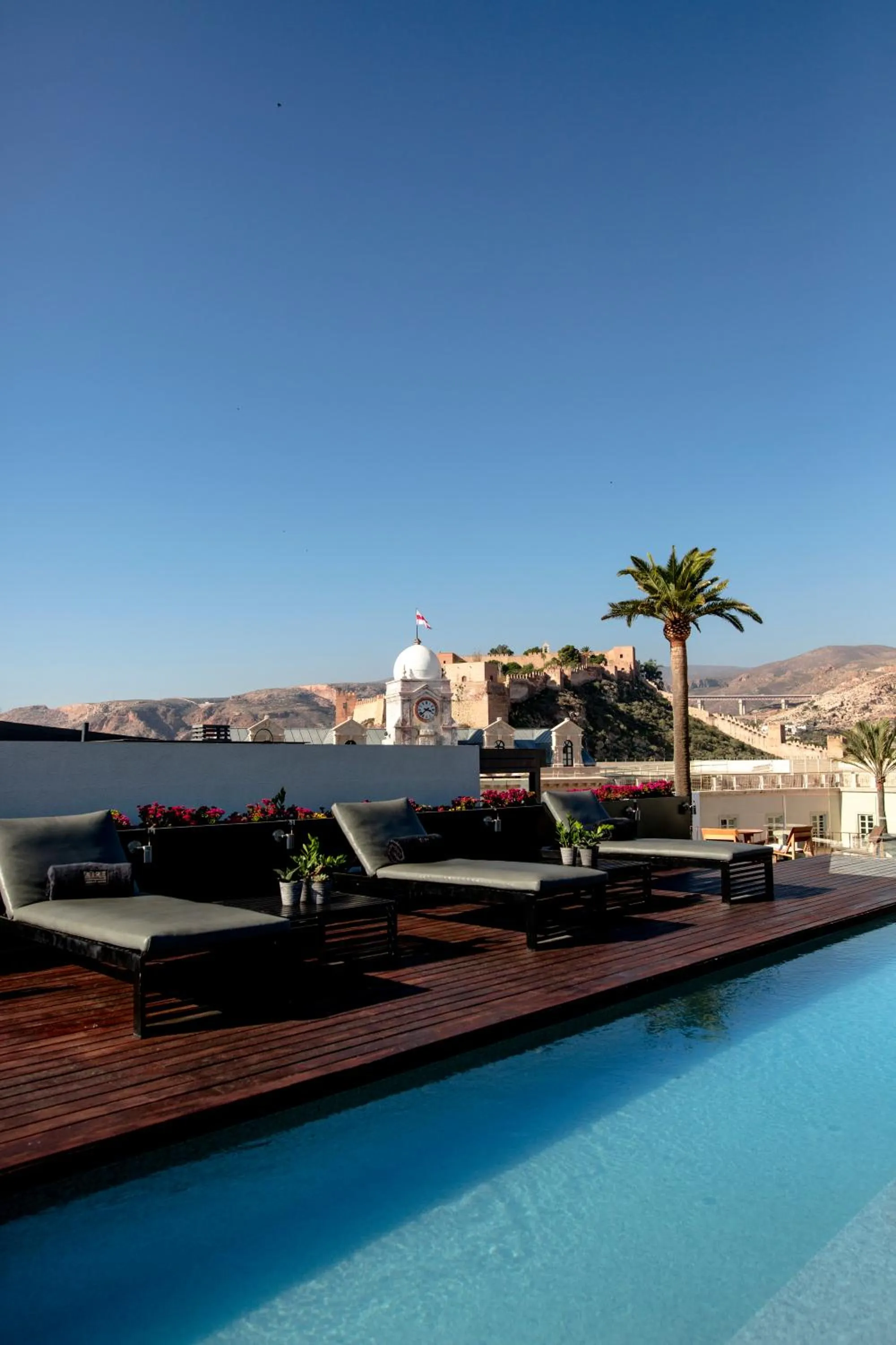 Balcony/Terrace in Aire Hotel & Ancient Baths