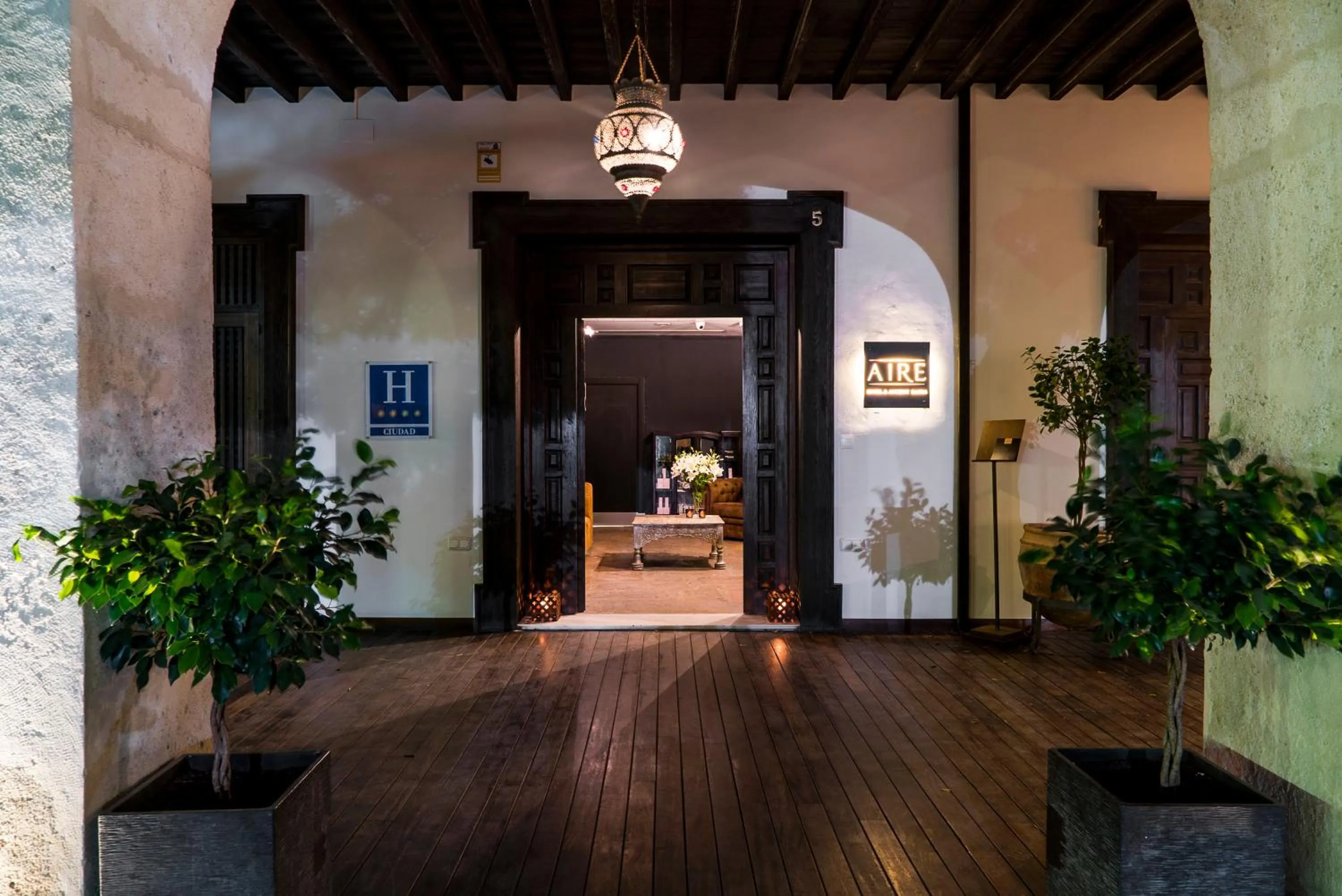 Facade/entrance in Aire Hotel & Ancient Baths