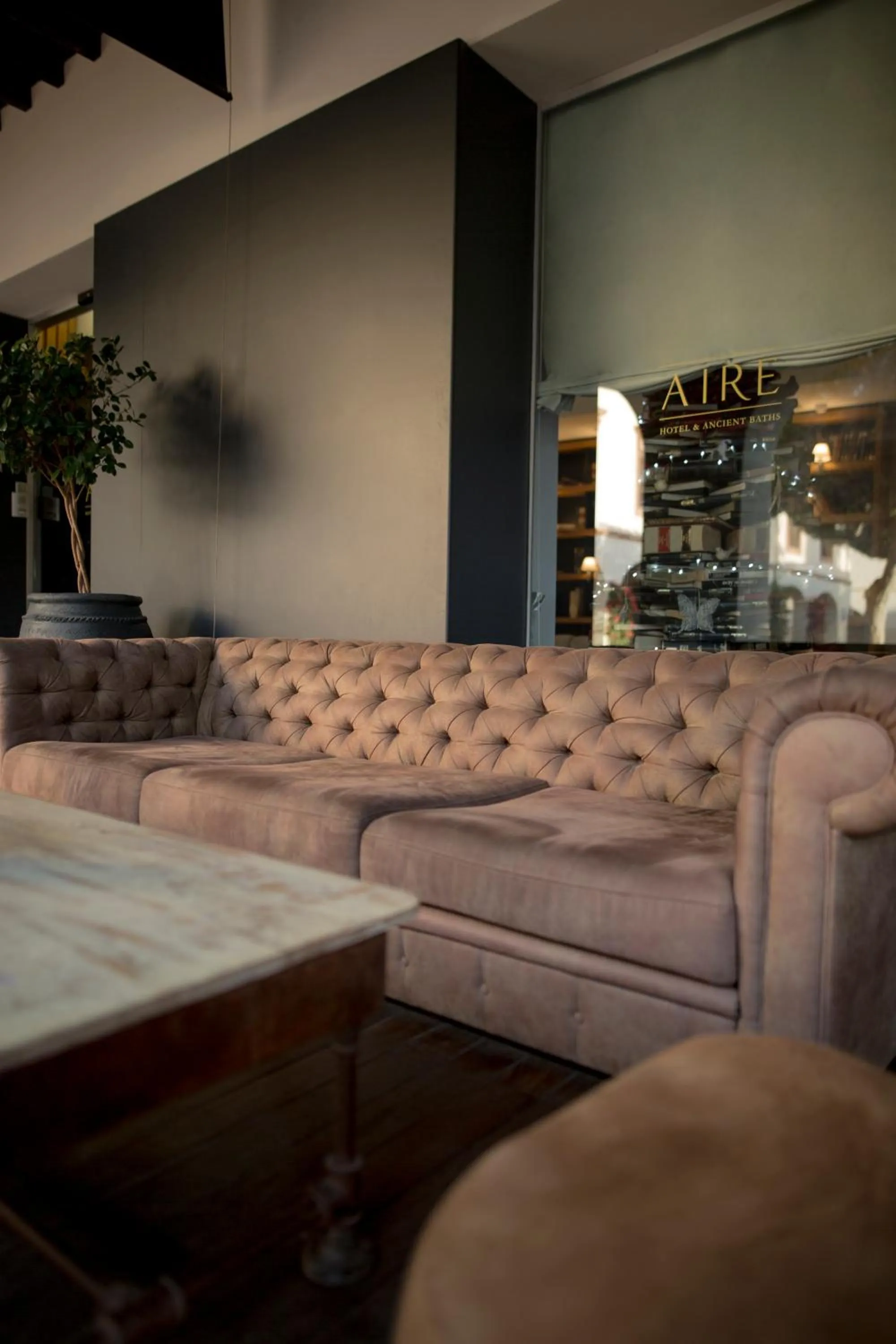 Living room in Aire Hotel & Ancient Baths