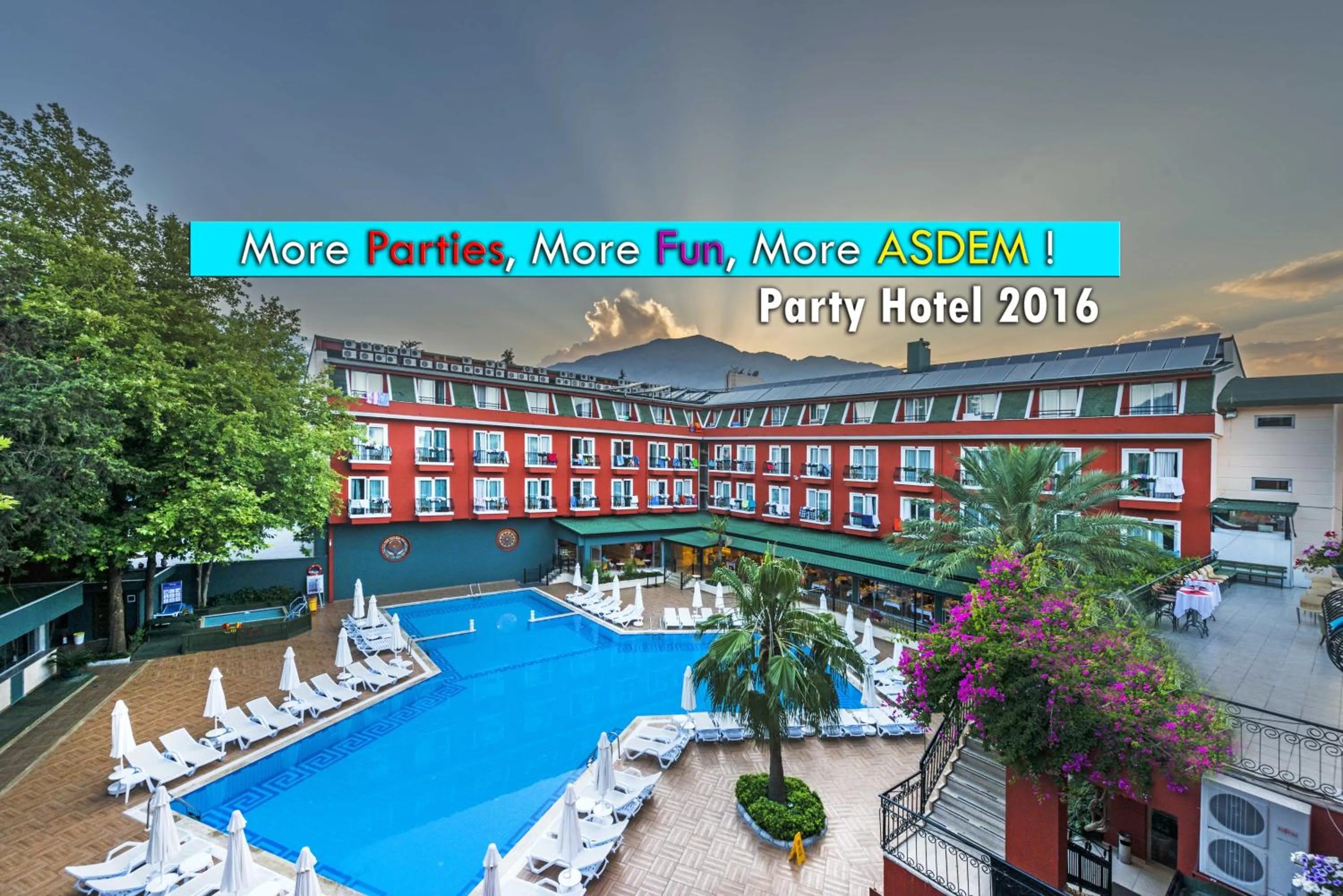 Bird's eye view in Asdem Park Otel