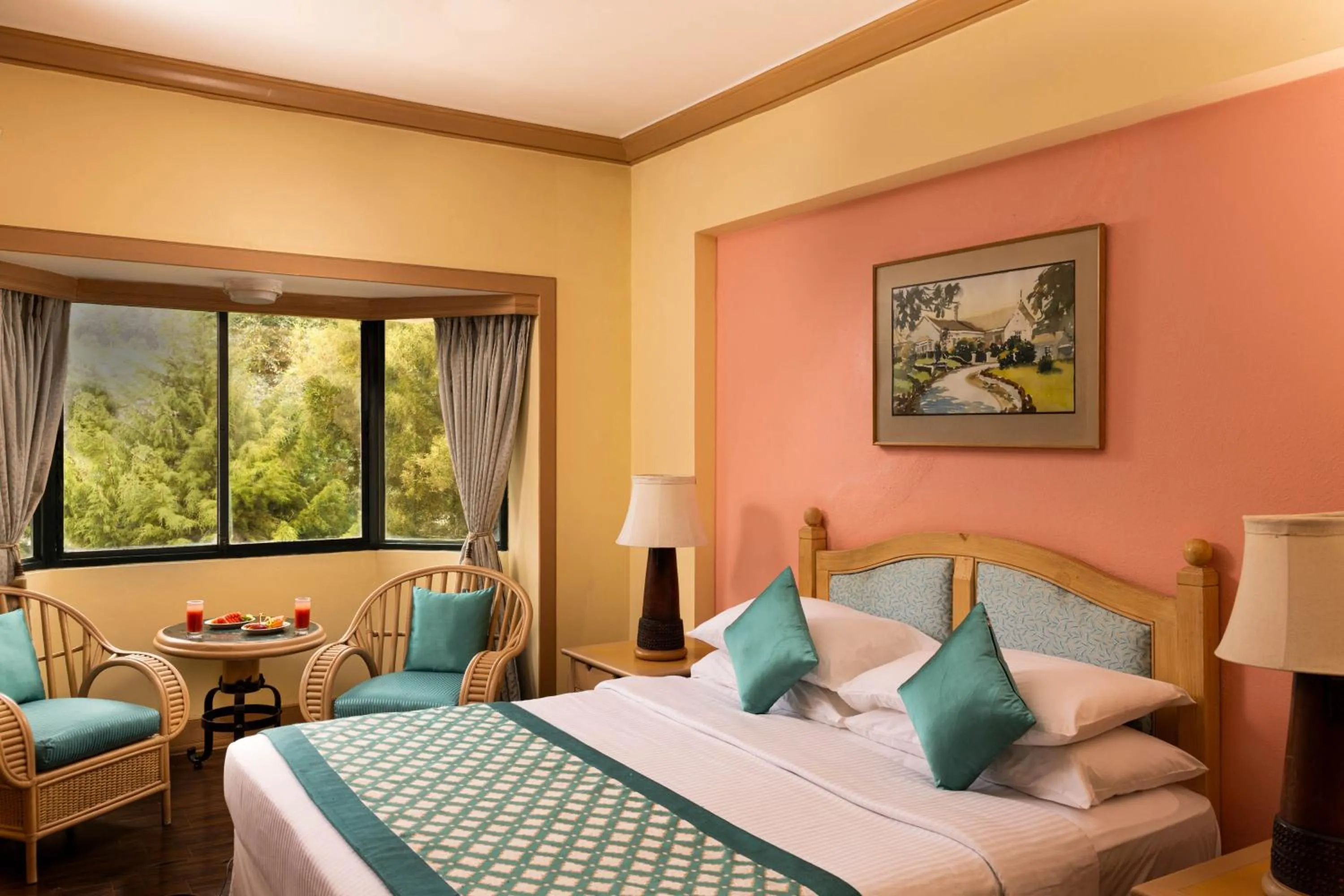 Bedroom, Bed in Fortune Resort Sullivan Court, Ooty - Member ITC Hotels' Group