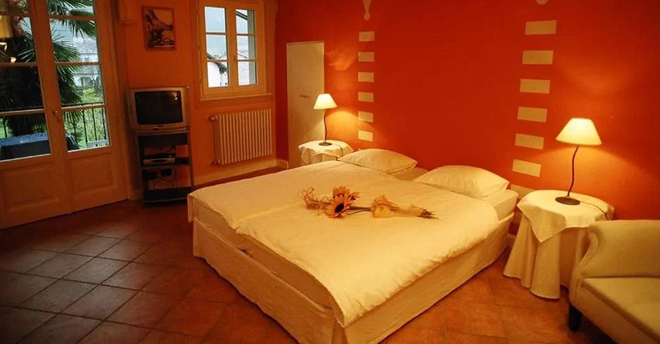 Bed in Hotel Casa Arizzoli