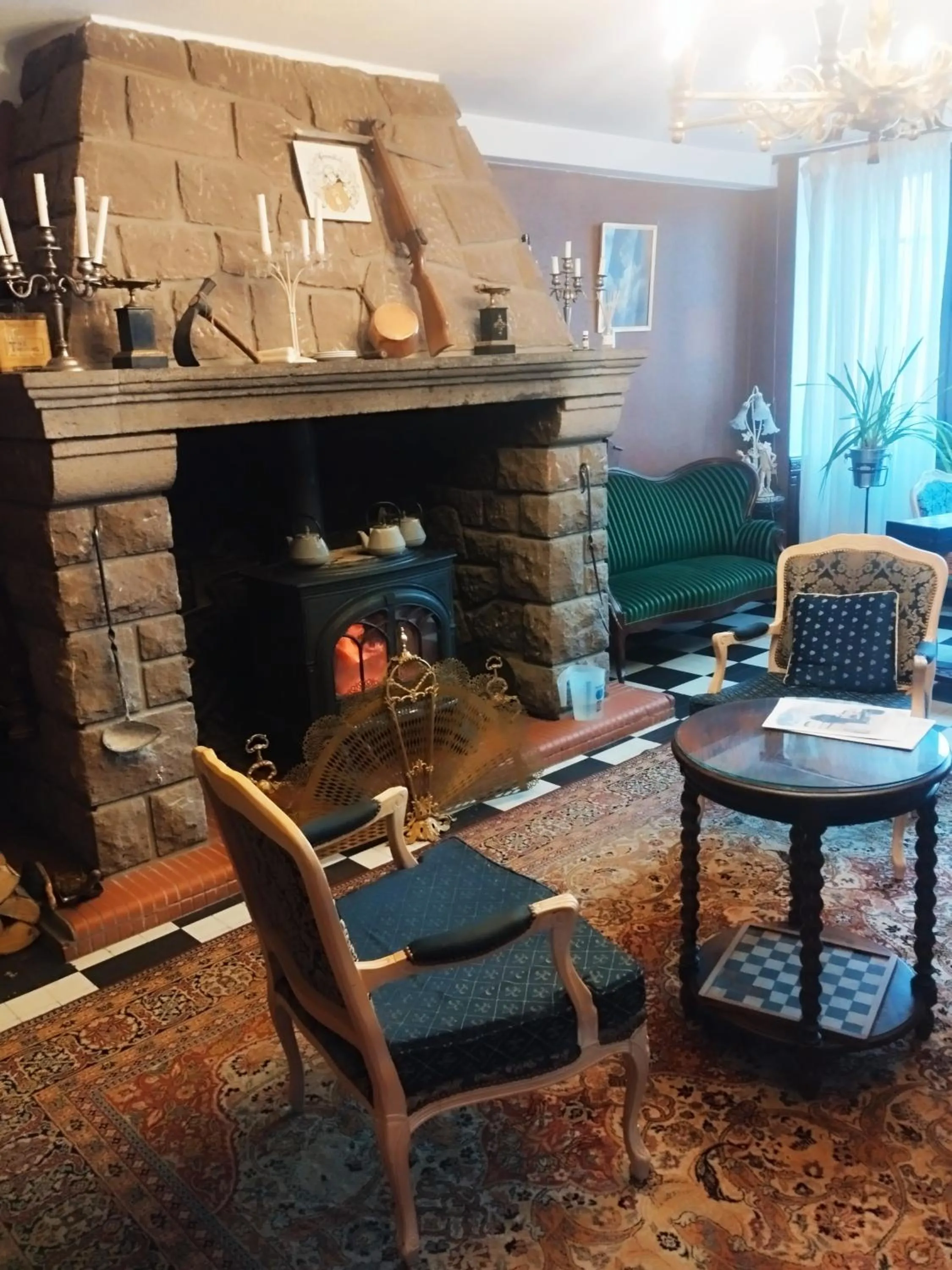 Living room in Hostellerie du Beffroy