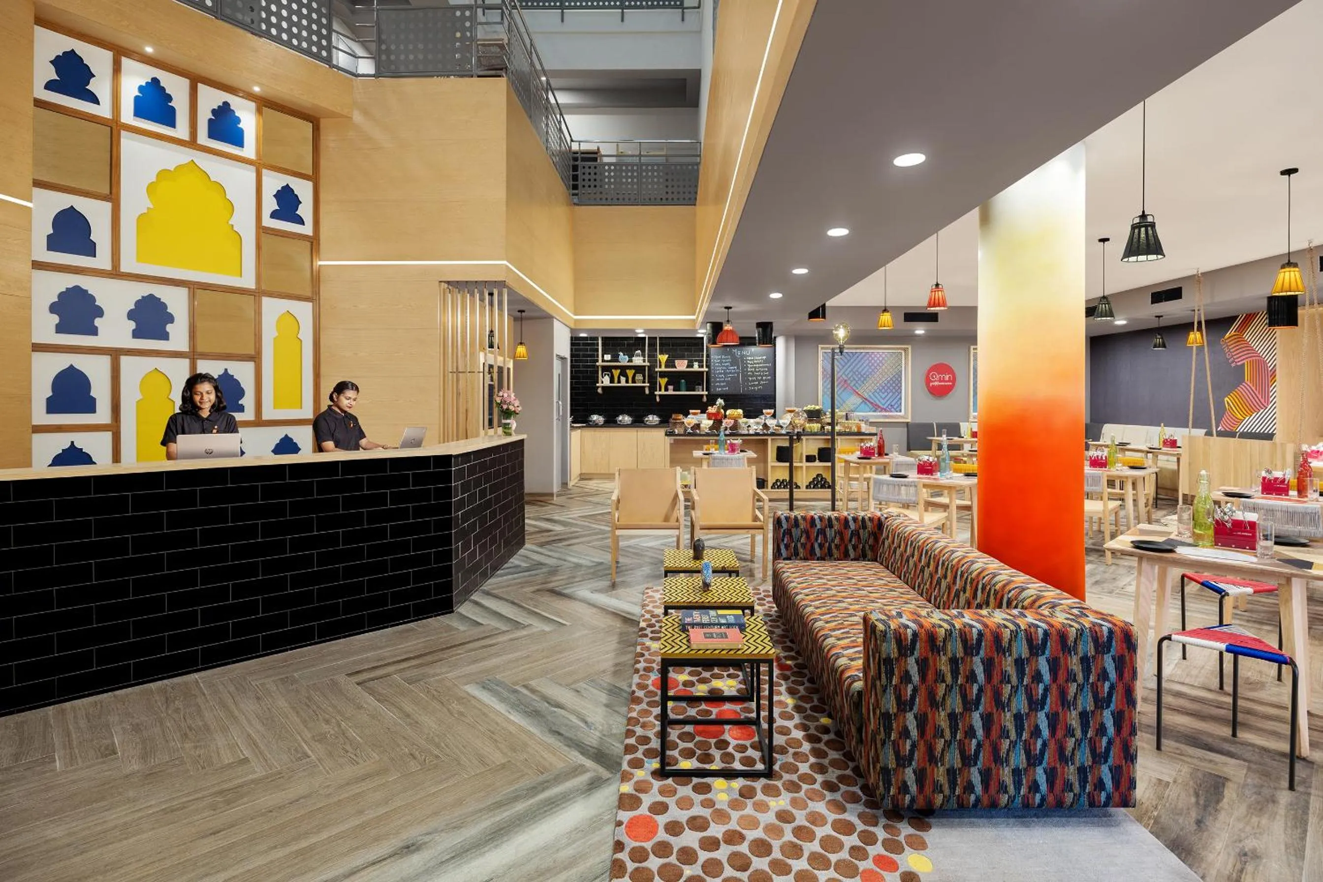 Lobby or reception in Ginger Vadodara