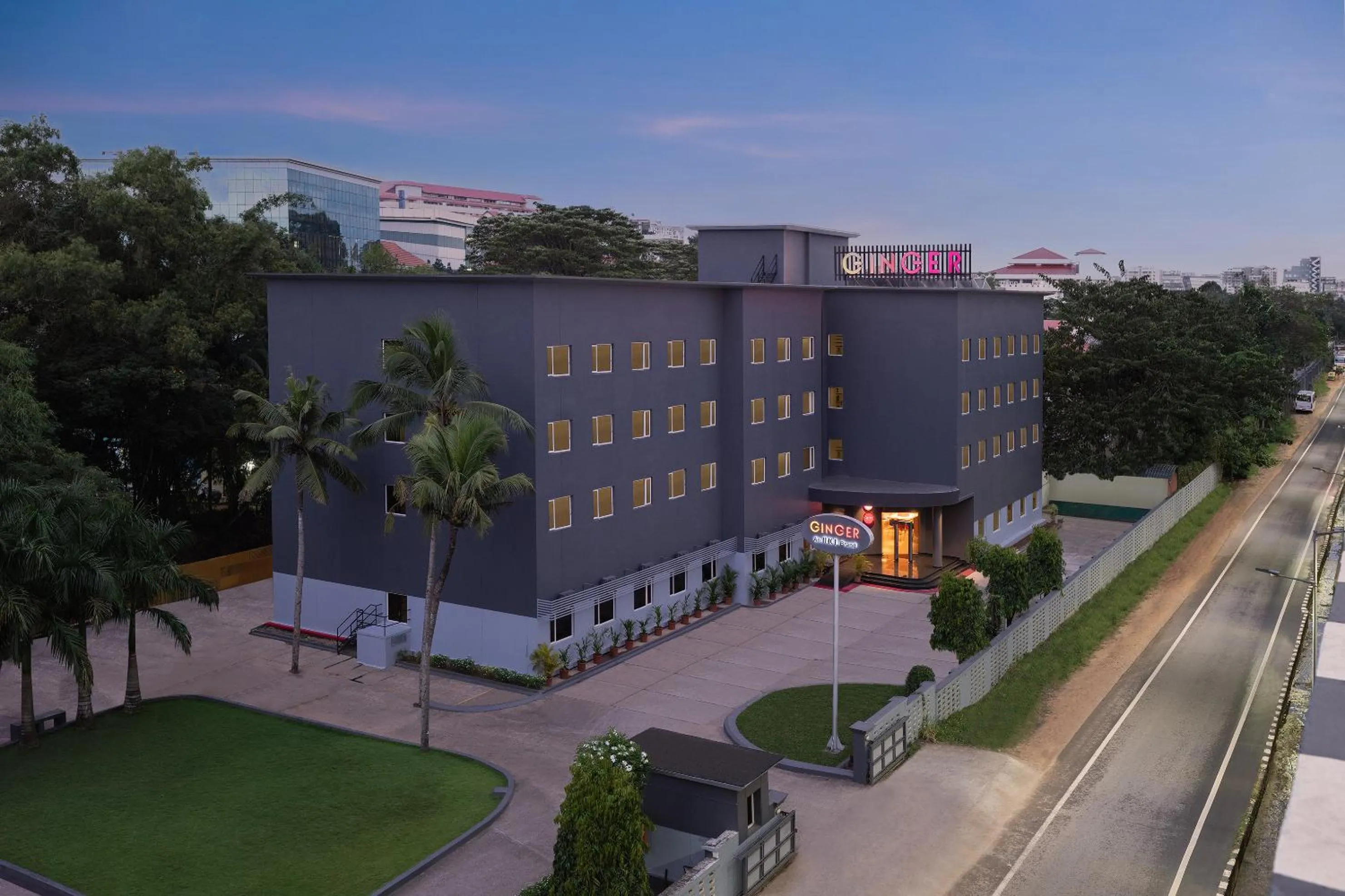 Property building in Ginger Trivandrum