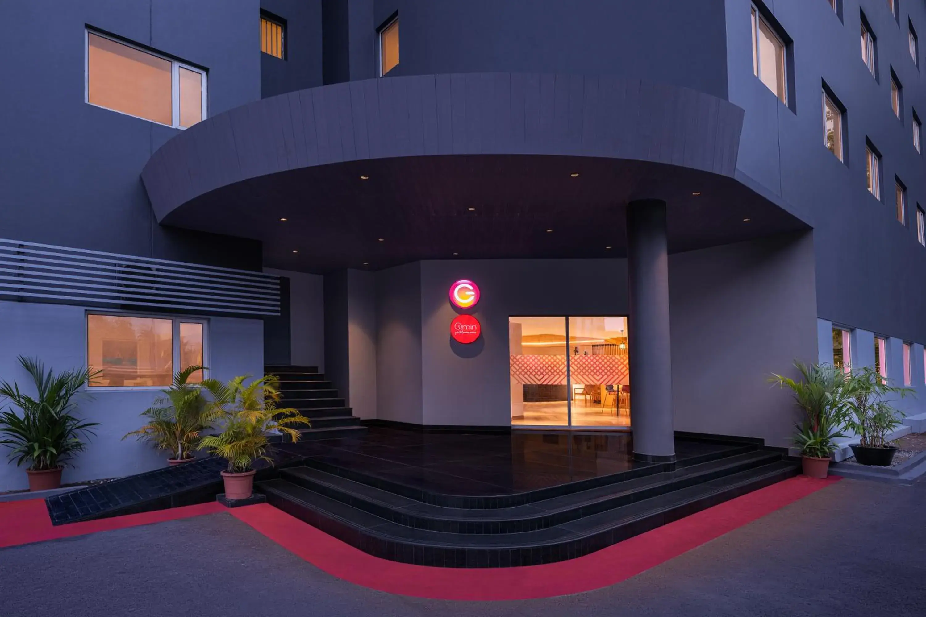 Facade/entrance in Ginger Trivandrum Facade/entrance in Ginger Trivandrum