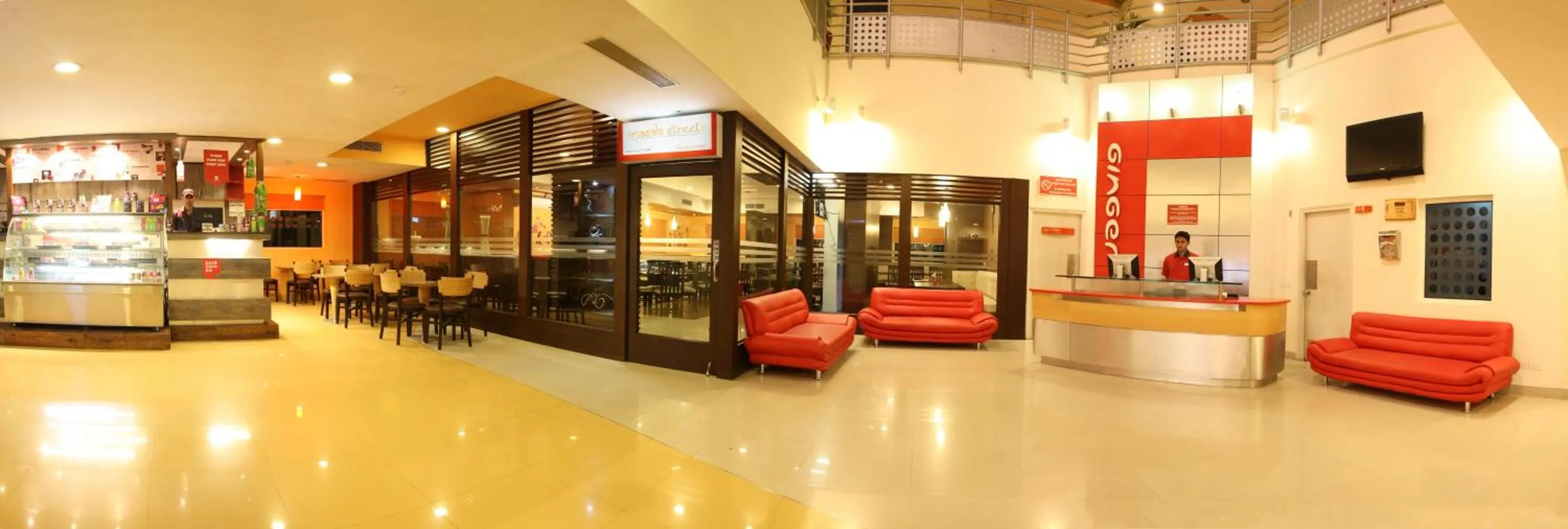 Lobby or reception in Ginger Pantnagar