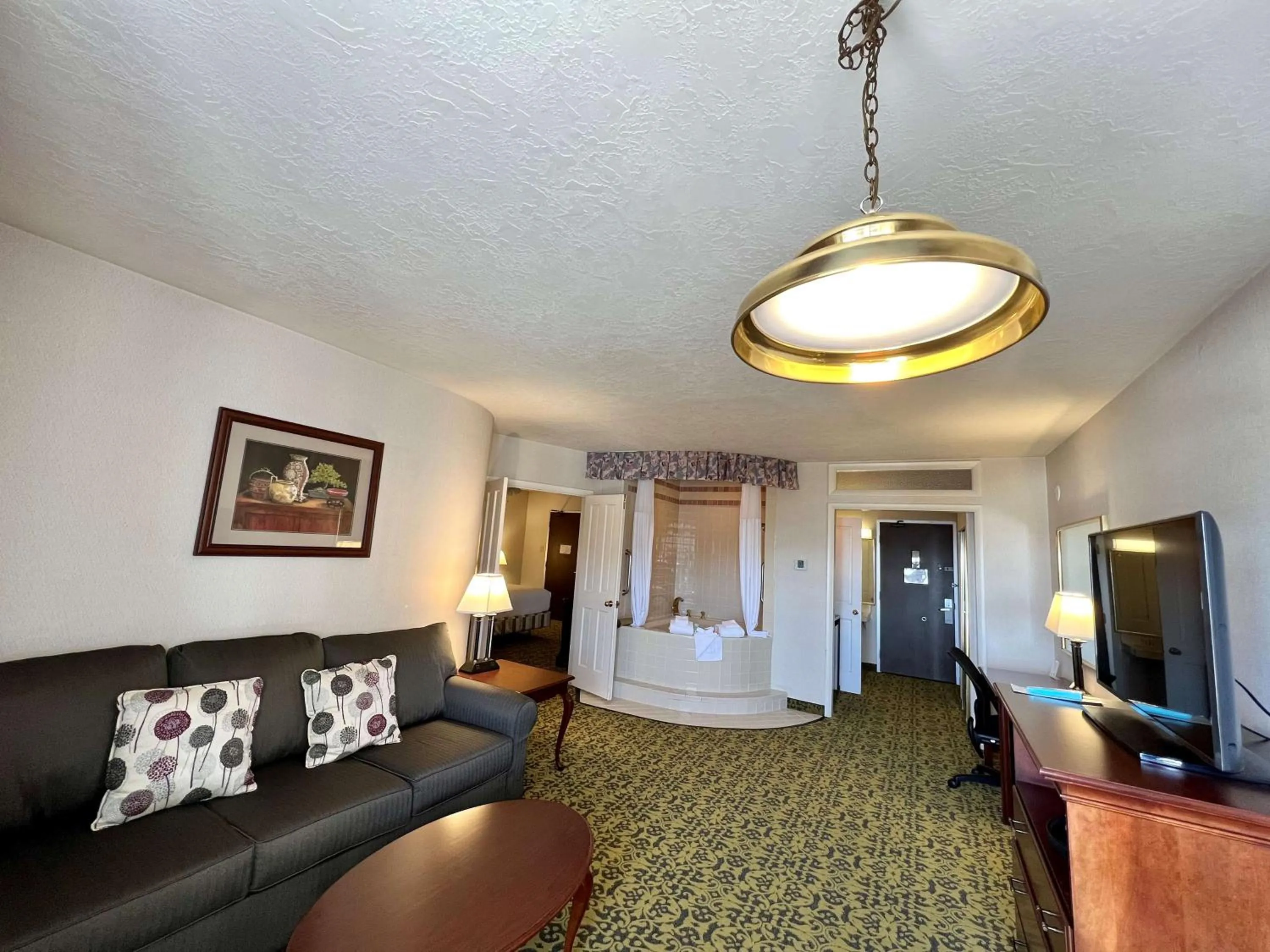 Photo of the whole room in Salt Lake Plaza Hotel SureStay Collection by Best Western