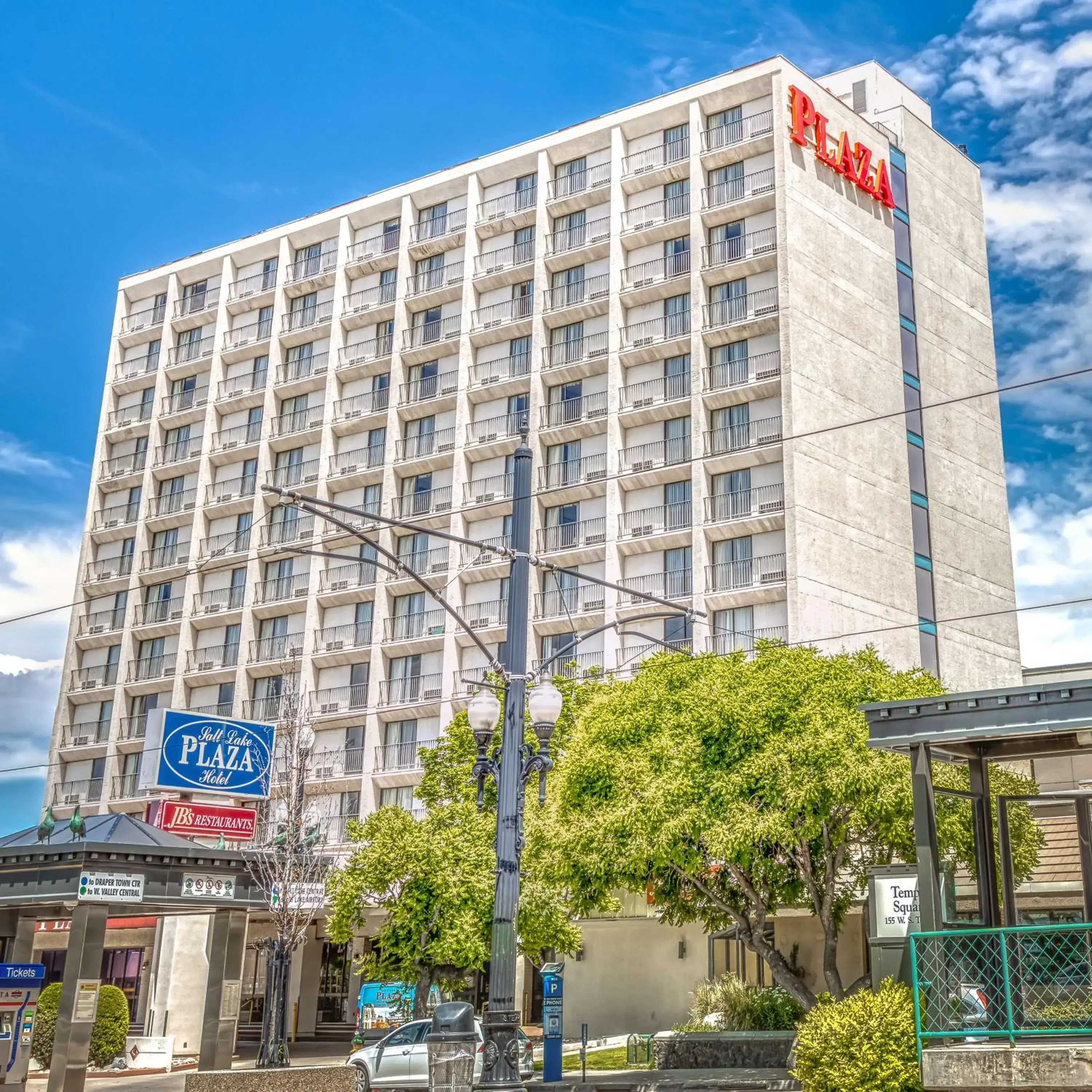 Property building in Salt Lake Plaza Hotel SureStay Collection by Best Western Property building in Salt Lake Plaza Hotel SureStay Collection by Best Western