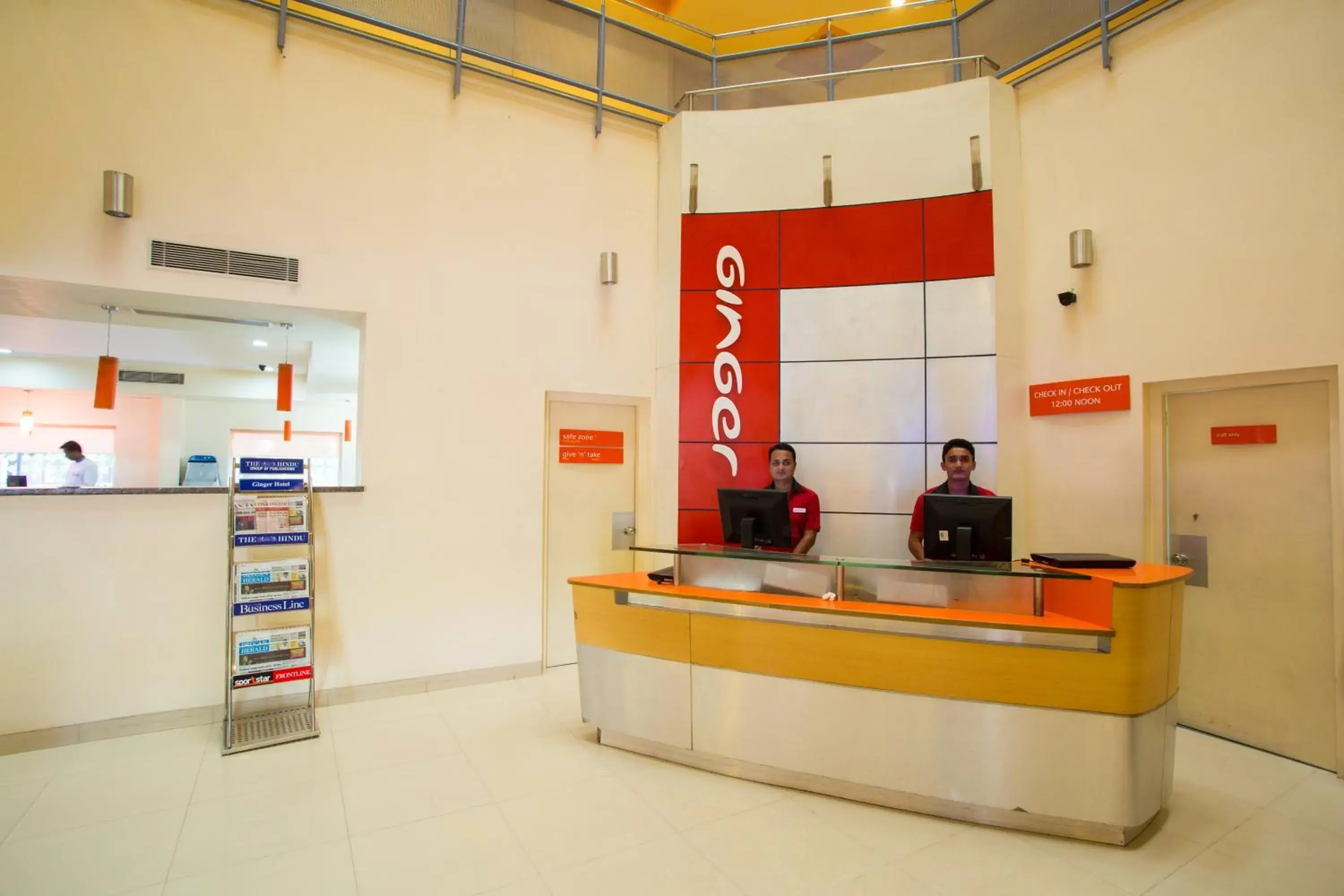 Lobby or reception in Ginger Mysore Lobby or reception in Ginger Mysore