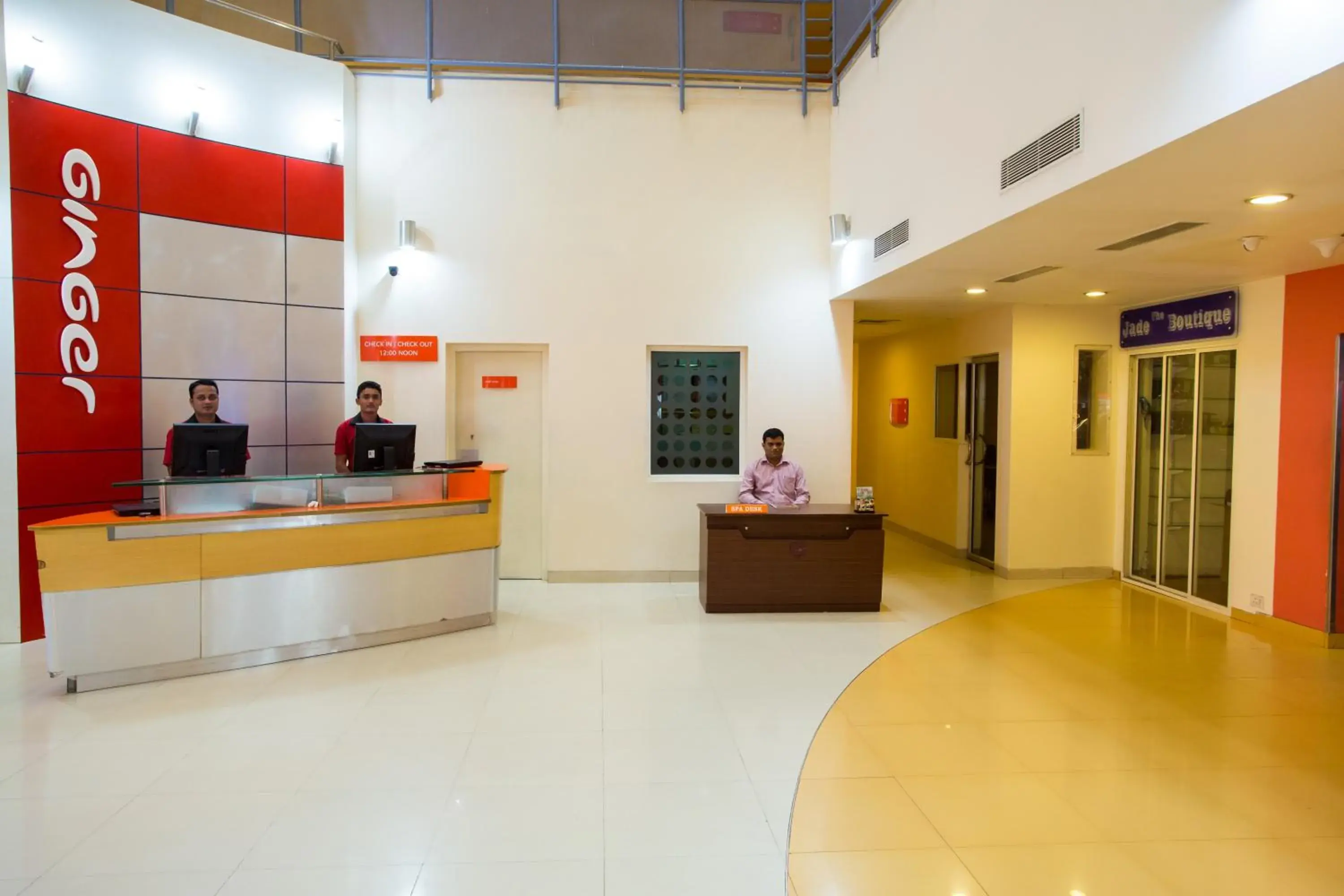 Lobby or reception in Ginger Mysore Lobby or reception in Ginger Mysore