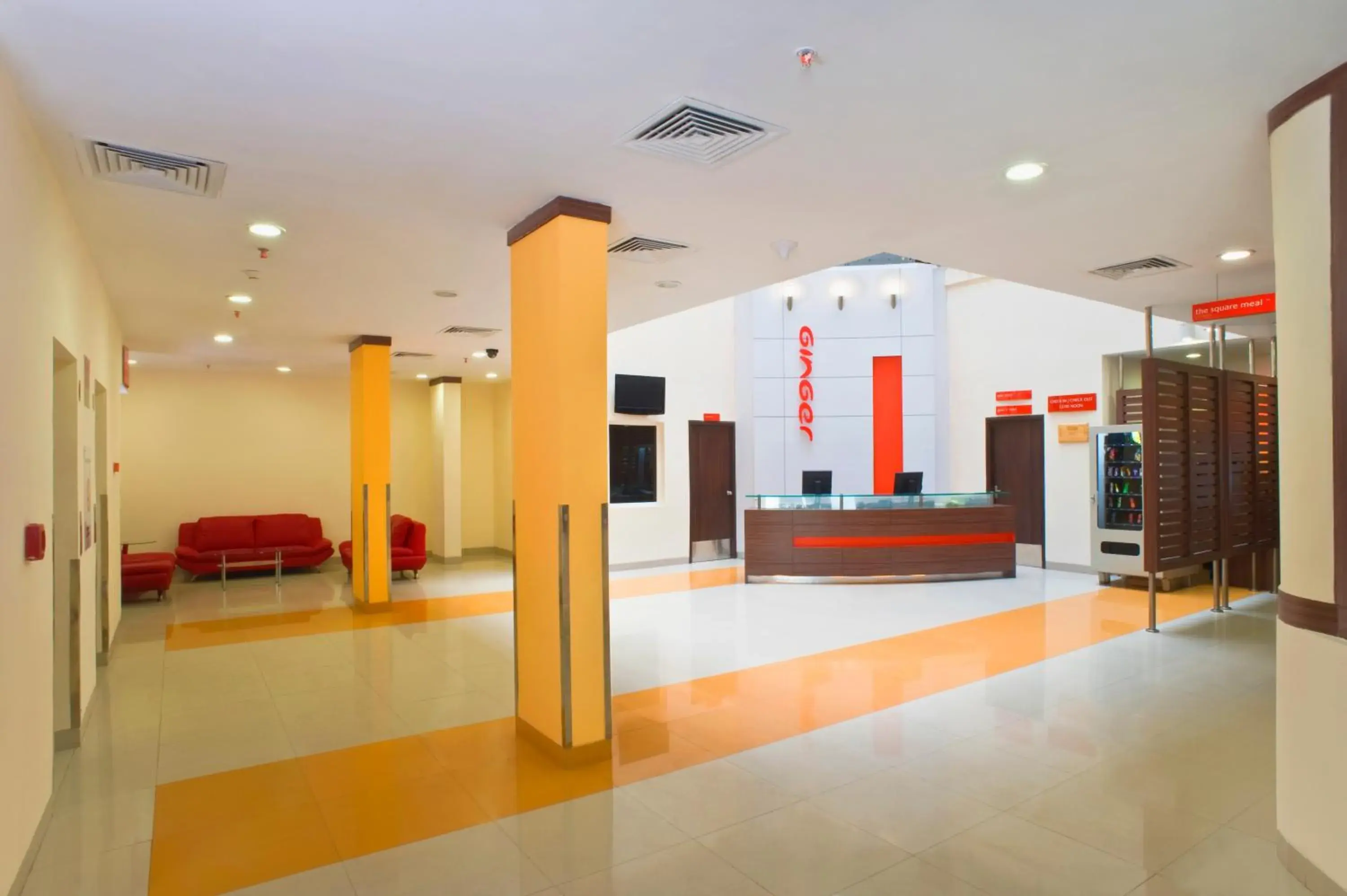 Lobby or reception in Ginger Guwahati Lobby or reception in Ginger Guwahati