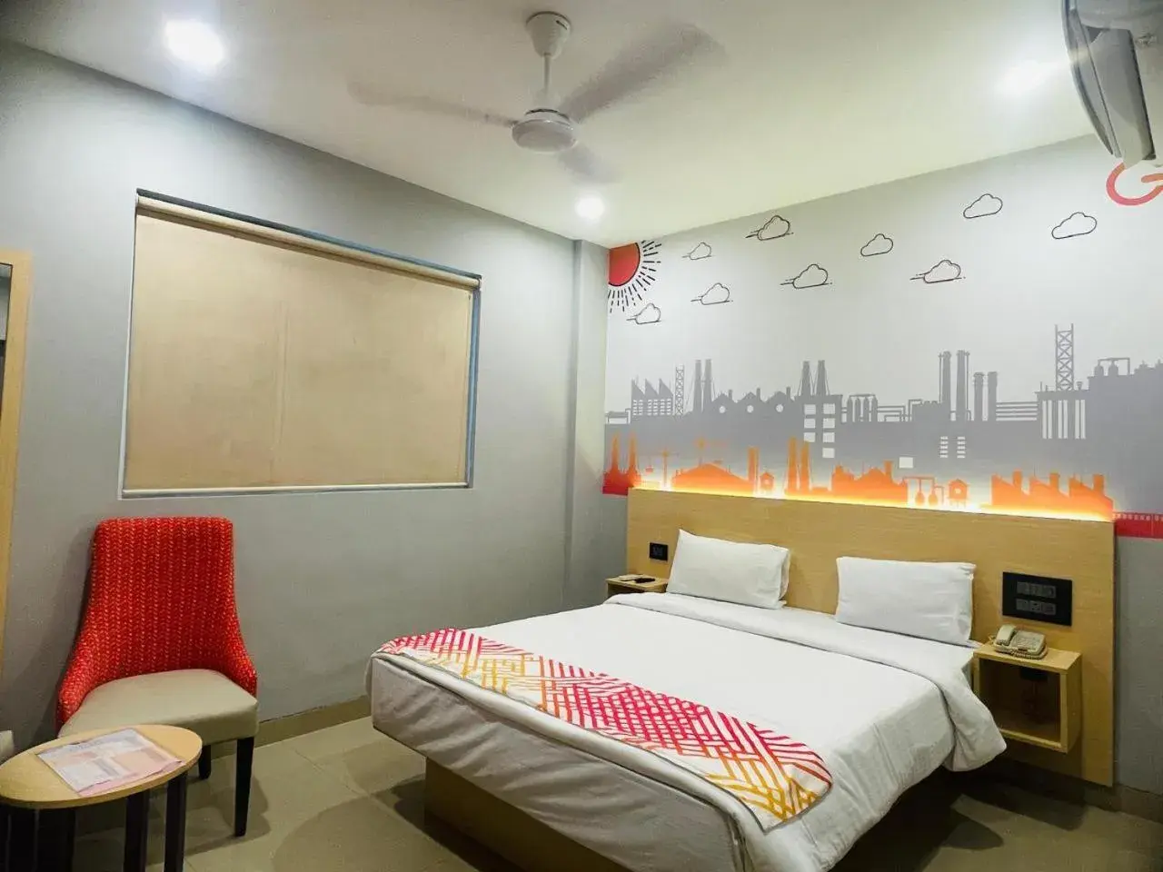 Bed in Ginger Bhubaneshwar Bed in Ginger Bhubaneshwar