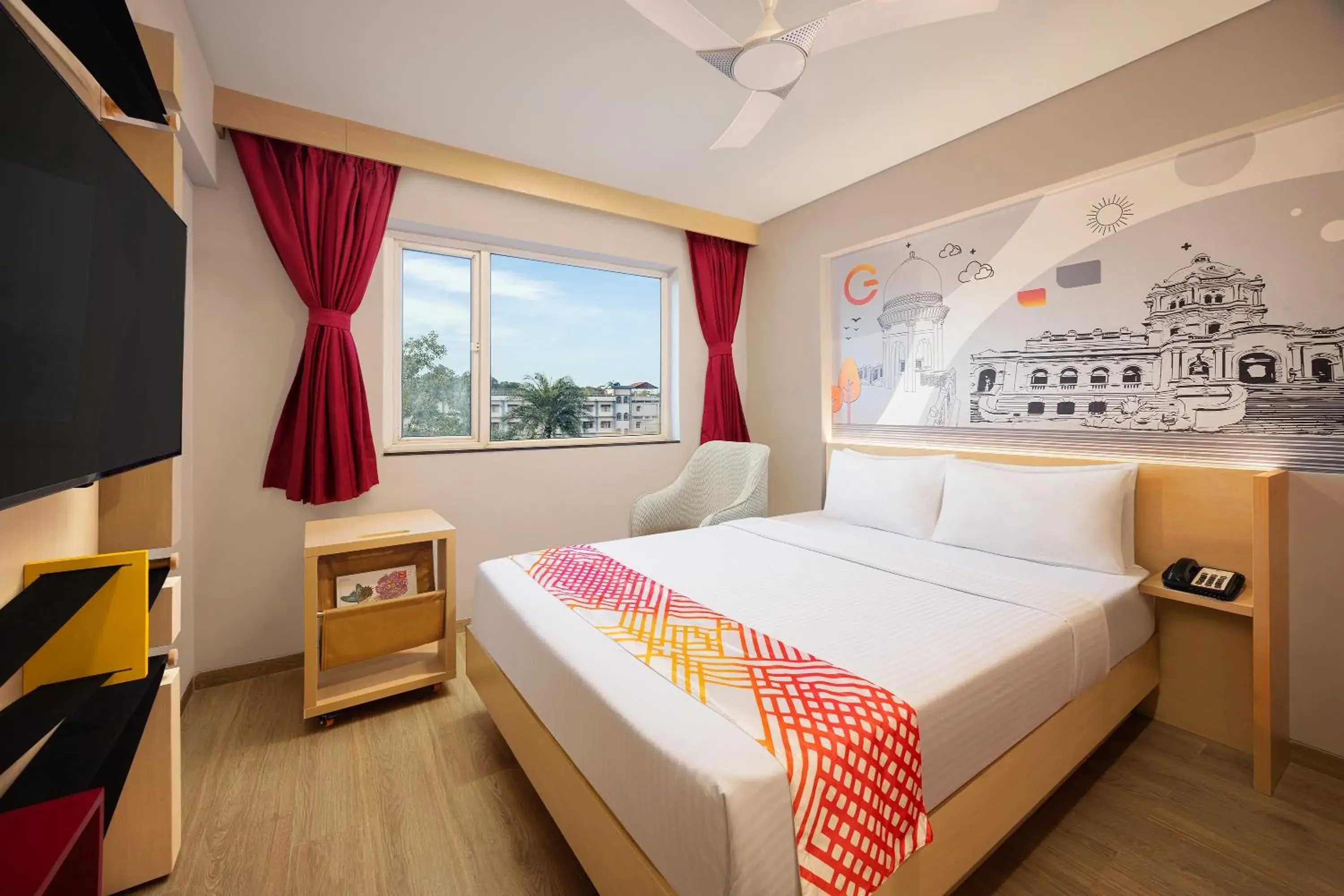 Luxe Queen Room in Ginger Agartala Luxe Queen Room in Ginger Agartala