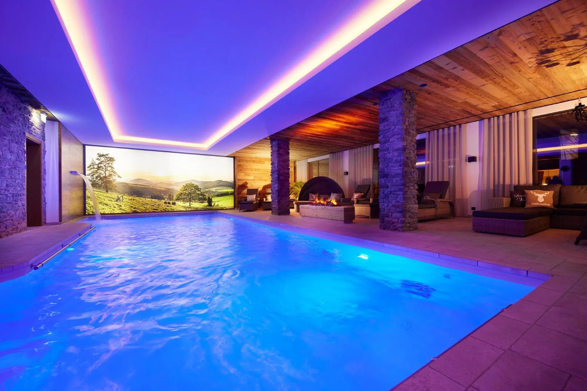 Swimming pool in Landhotel Voss im TalVital