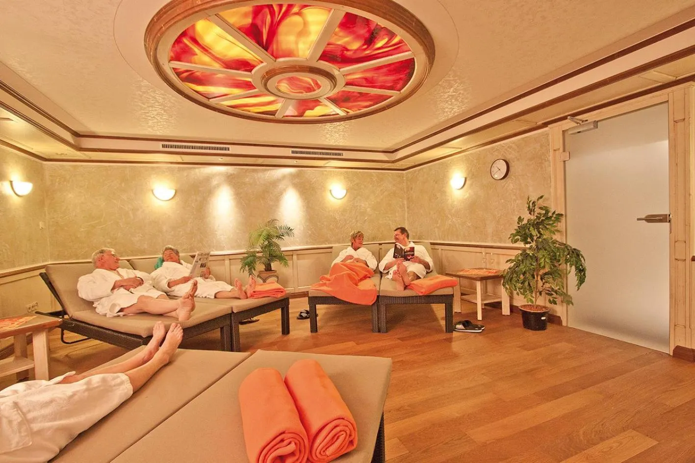 Spa and wellness centre/facilities in Landhotel Voss im TalVital