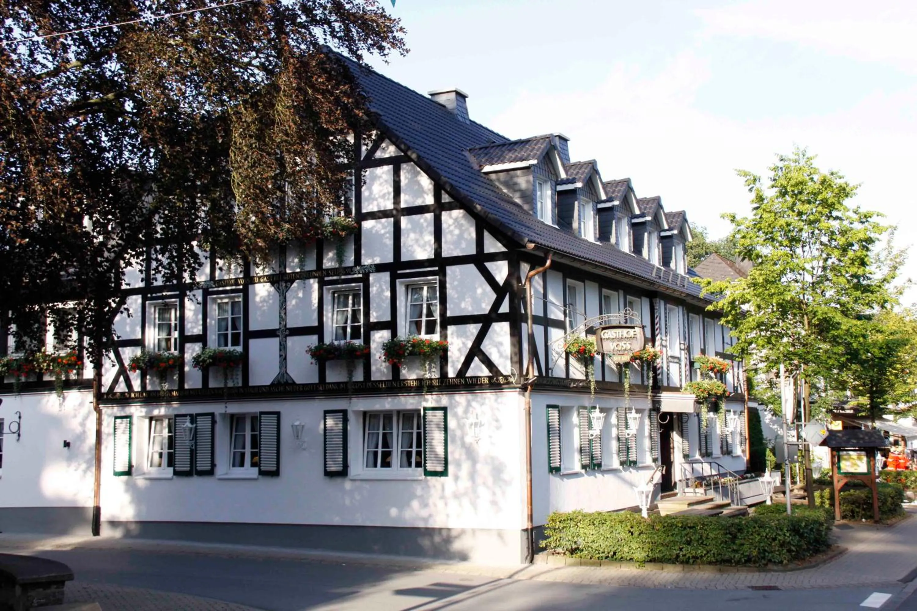 Facade/entrance in Landhotel Voss im TalVital