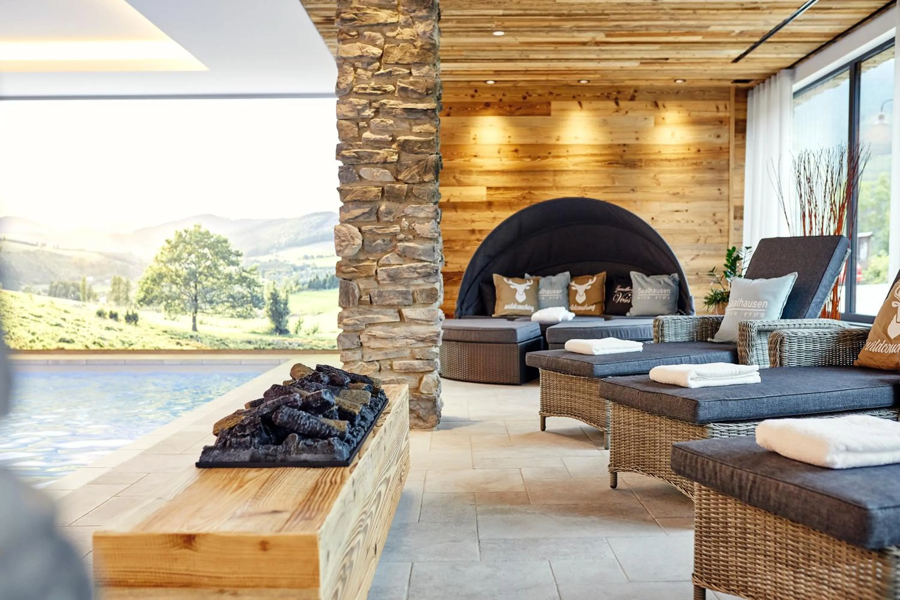 Living room in Landhotel Voss im TalVital