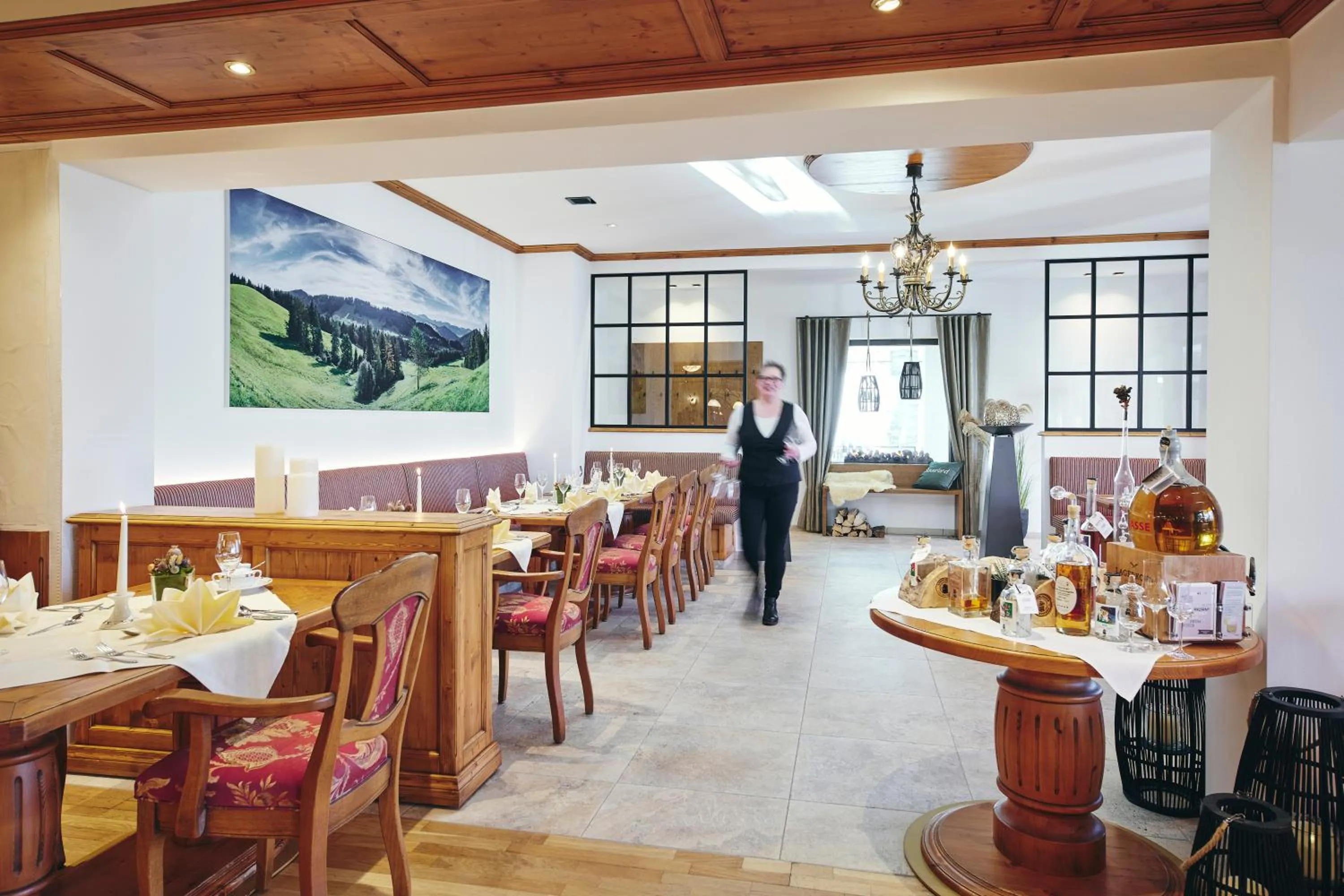 Restaurant/places to eat in Landhotel Voss im TalVital