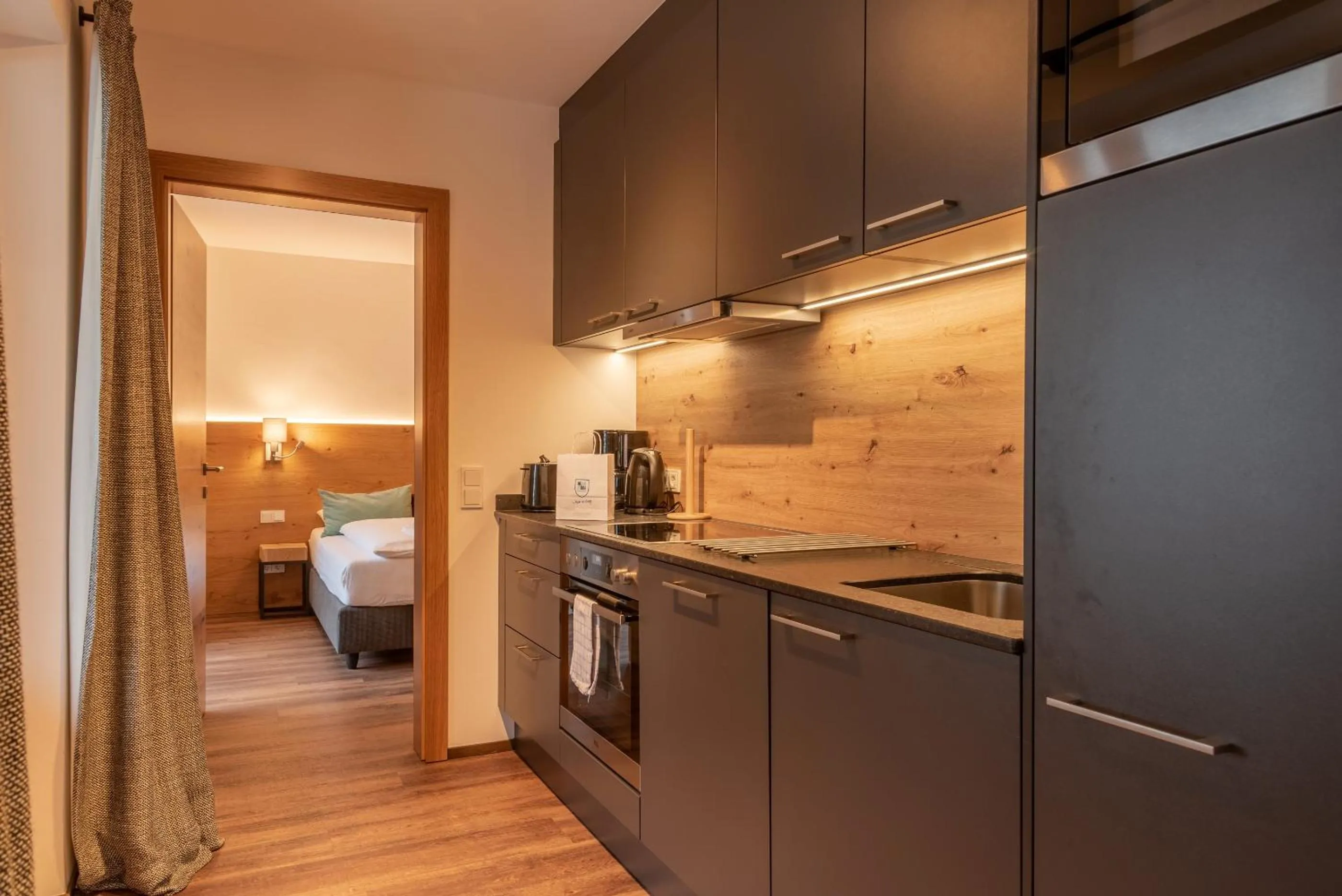 Kitchen or kitchenette in Finest Villa Zell am See by All in One Apartments incl SUMMER CARD
