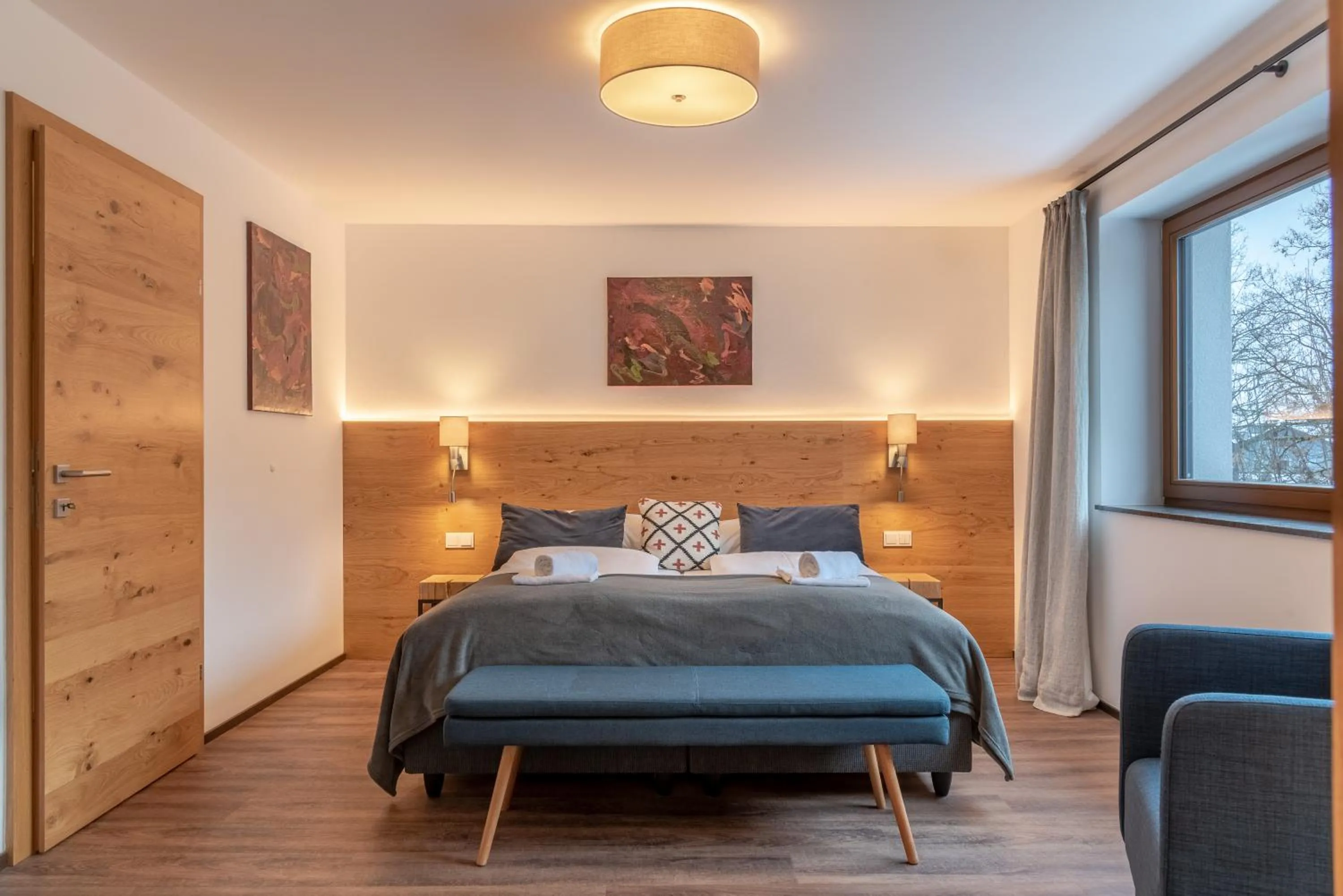 Bed in Finest Villa Zell am See by All in One Apartments incl SUMMER CARD