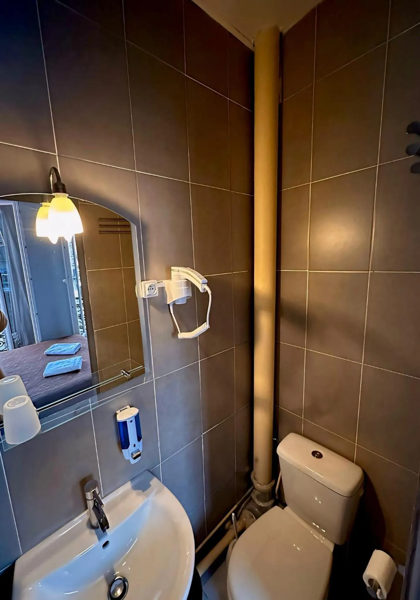 Shower in Grand Hôtel De L'Europe