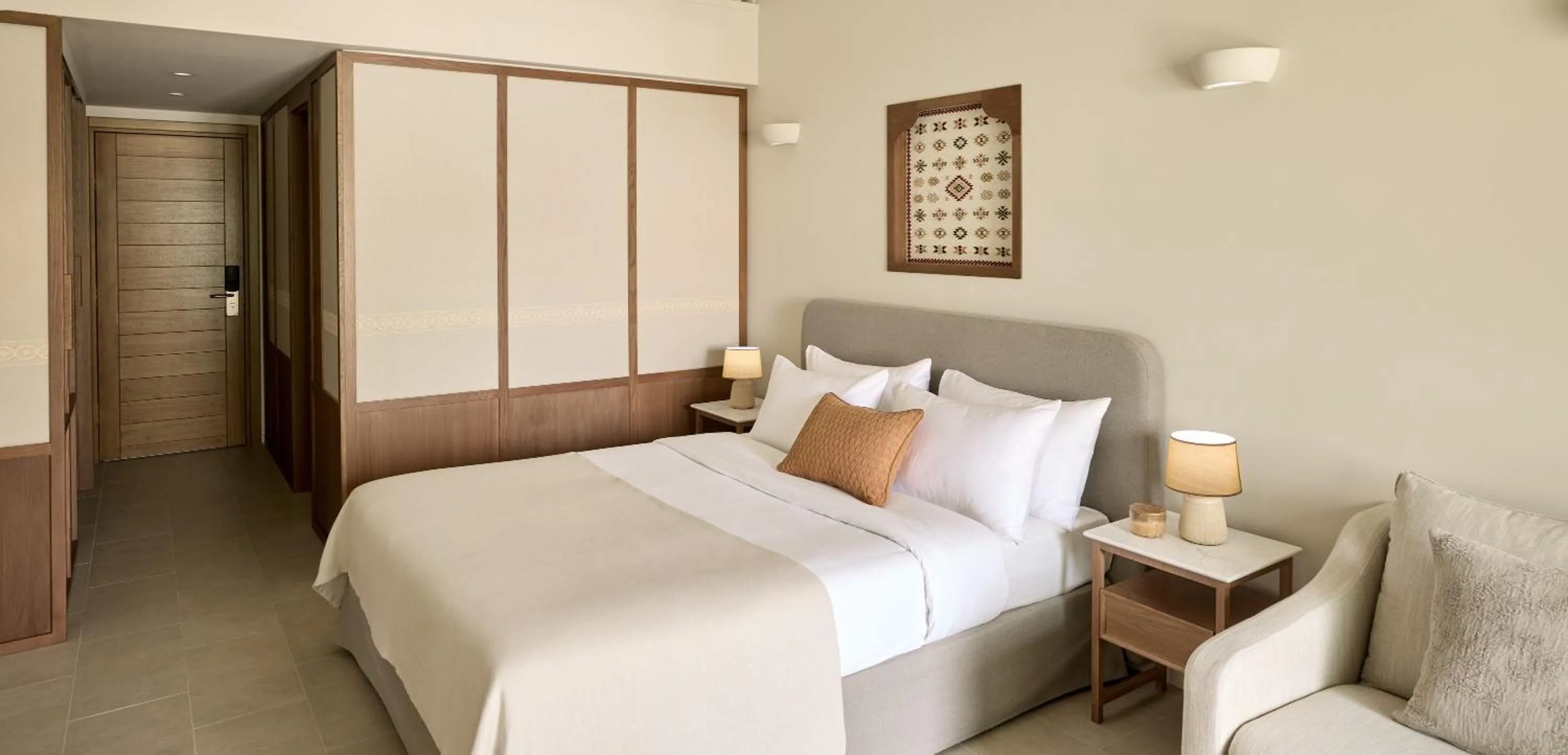 Bedroom, Bed in Parga Beach Resort