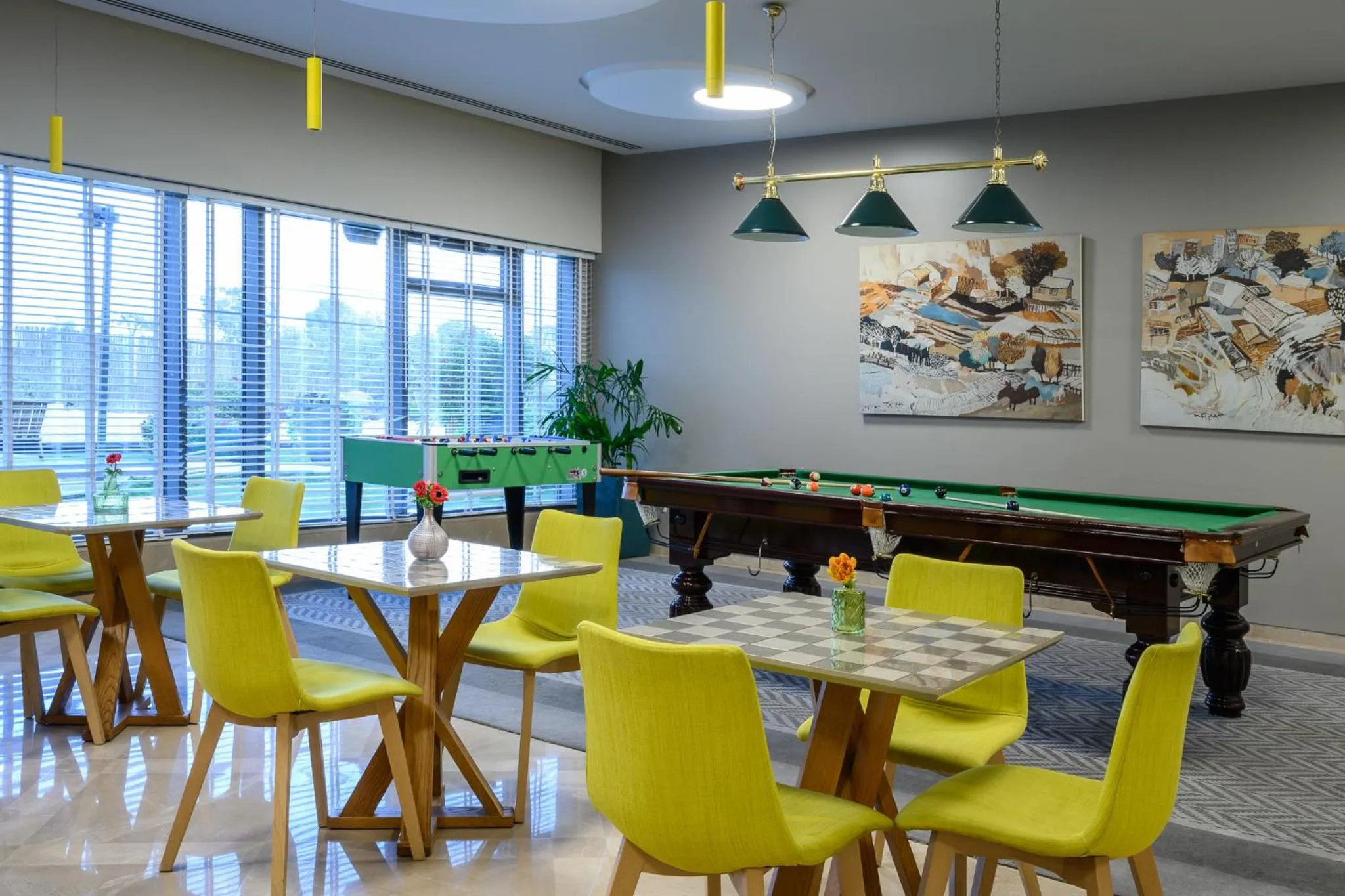 Living room in Sadot Hotel Ben Gurion Airport - an Atlas Boutique Hotel