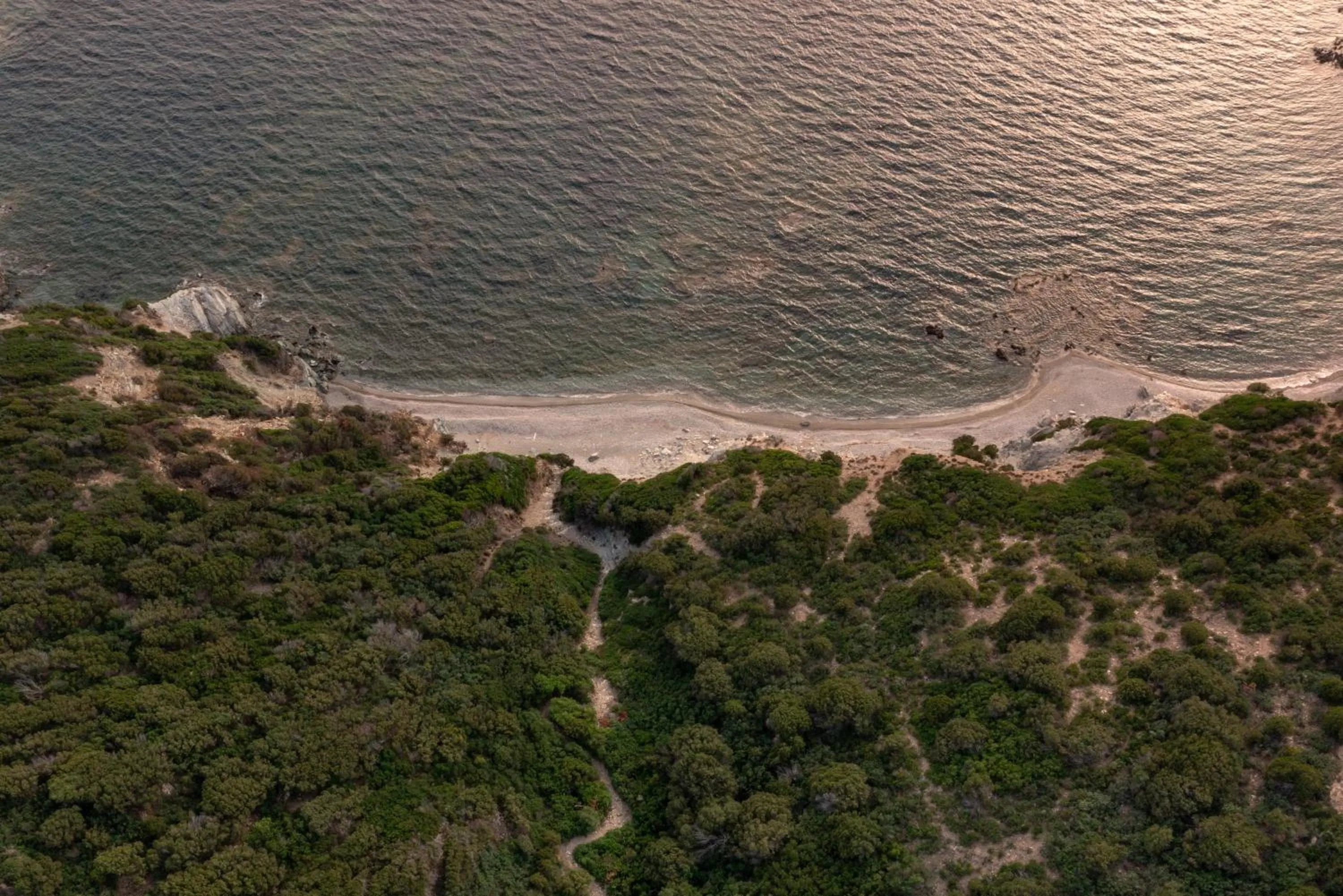 Natural landscape in Eco Village Baia Delle Ginestre