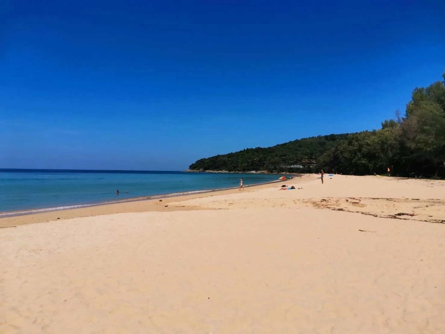 Beach in Aromdee at Naithon Beach