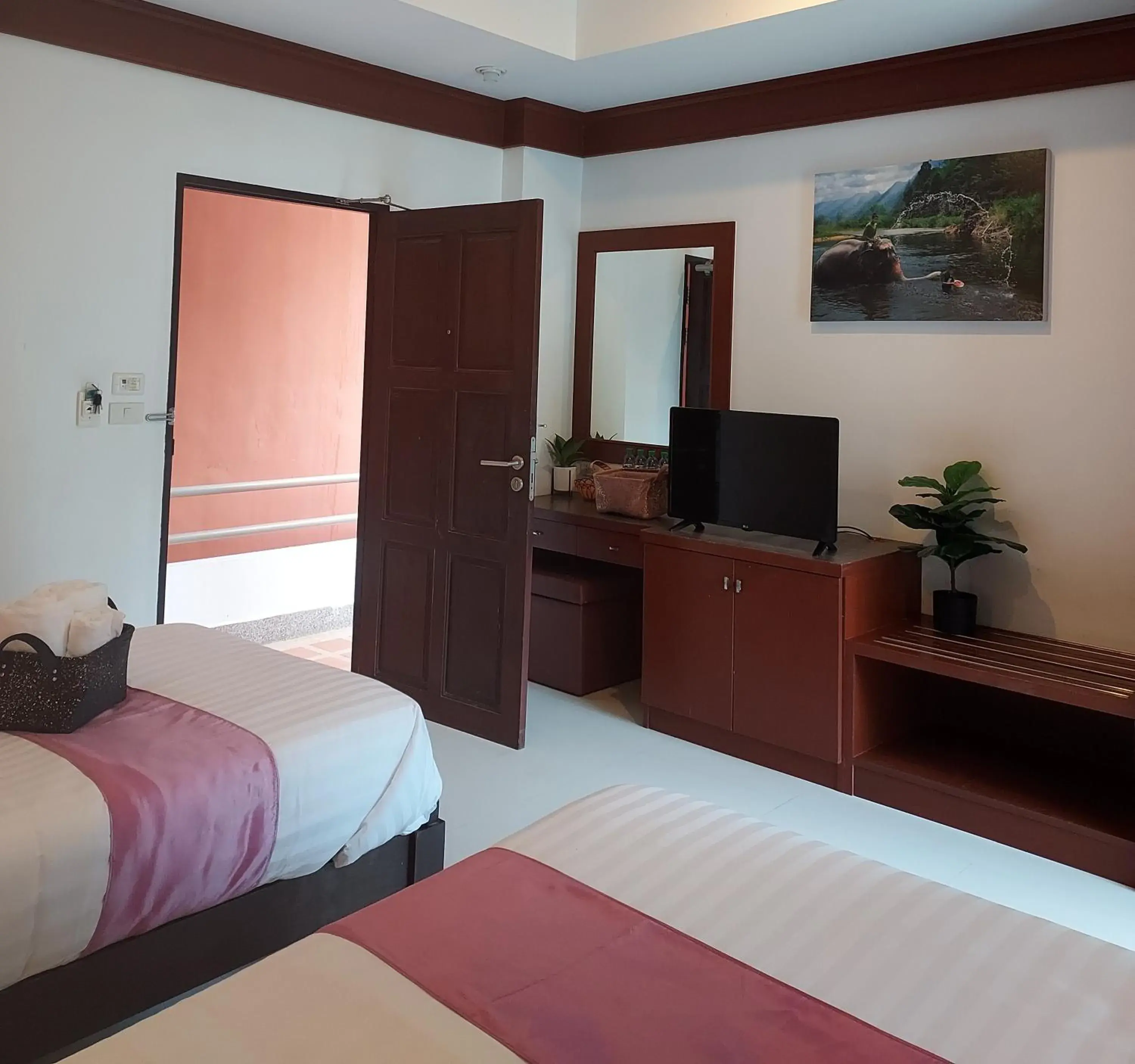 Photo of the whole room, Bed in Aromdee at Naithon Beach Photo of the whole room, Bed in Aromdee at Naithon Beach