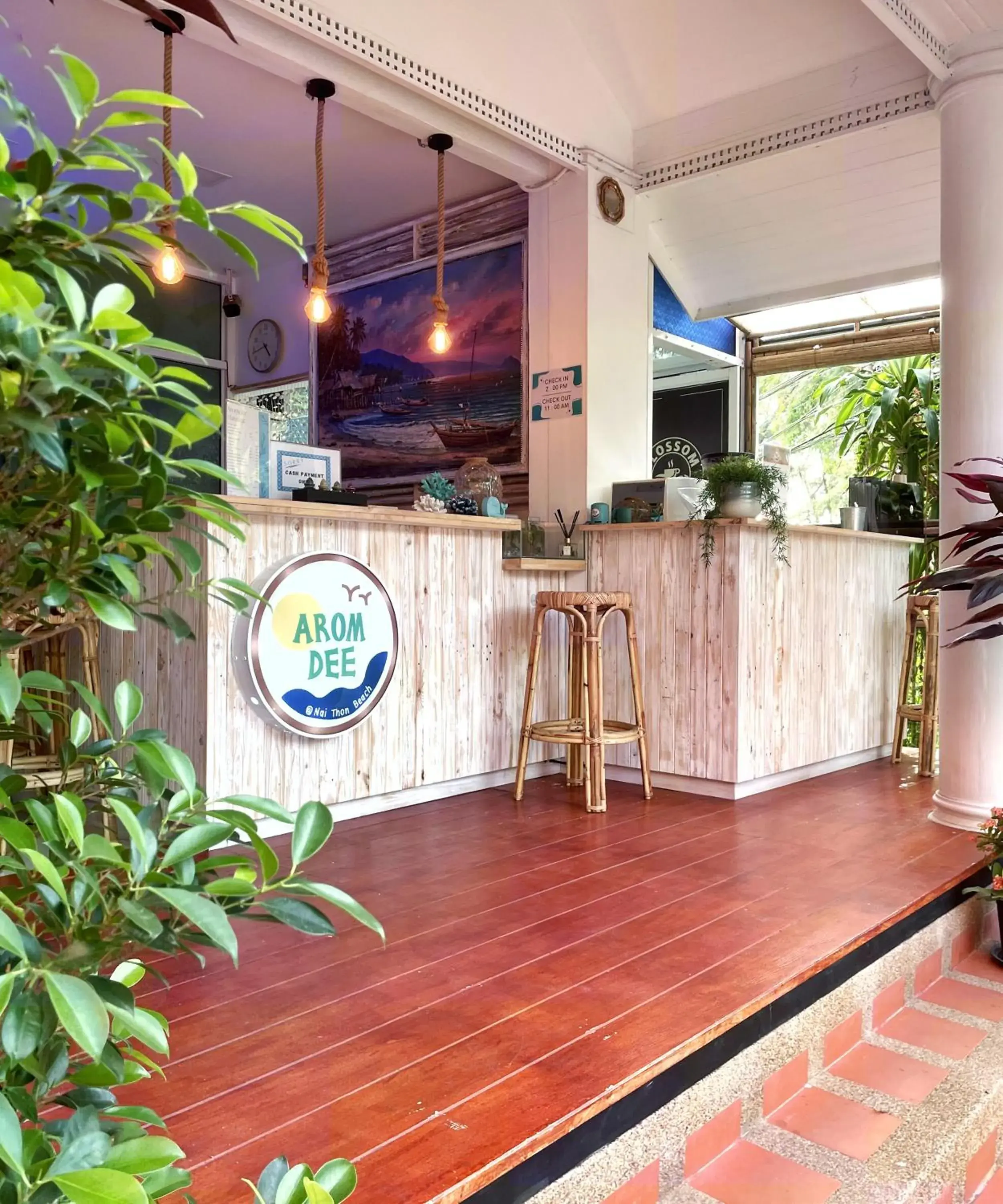 Lobby or reception in Aromdee at Naithon Beach Lobby or reception in Aromdee at Naithon Beach
