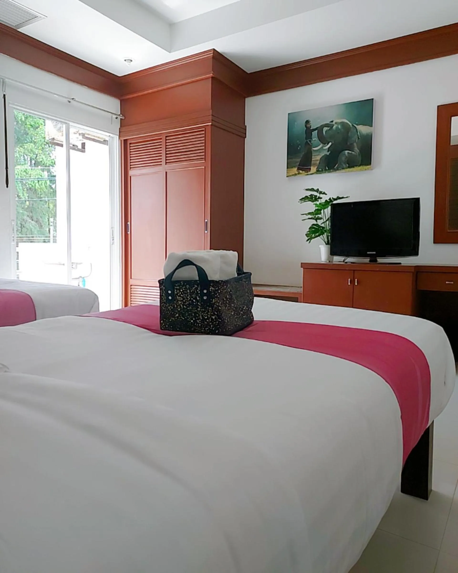 Photo of the whole room, Bed in Aromdee at Naithon Beach