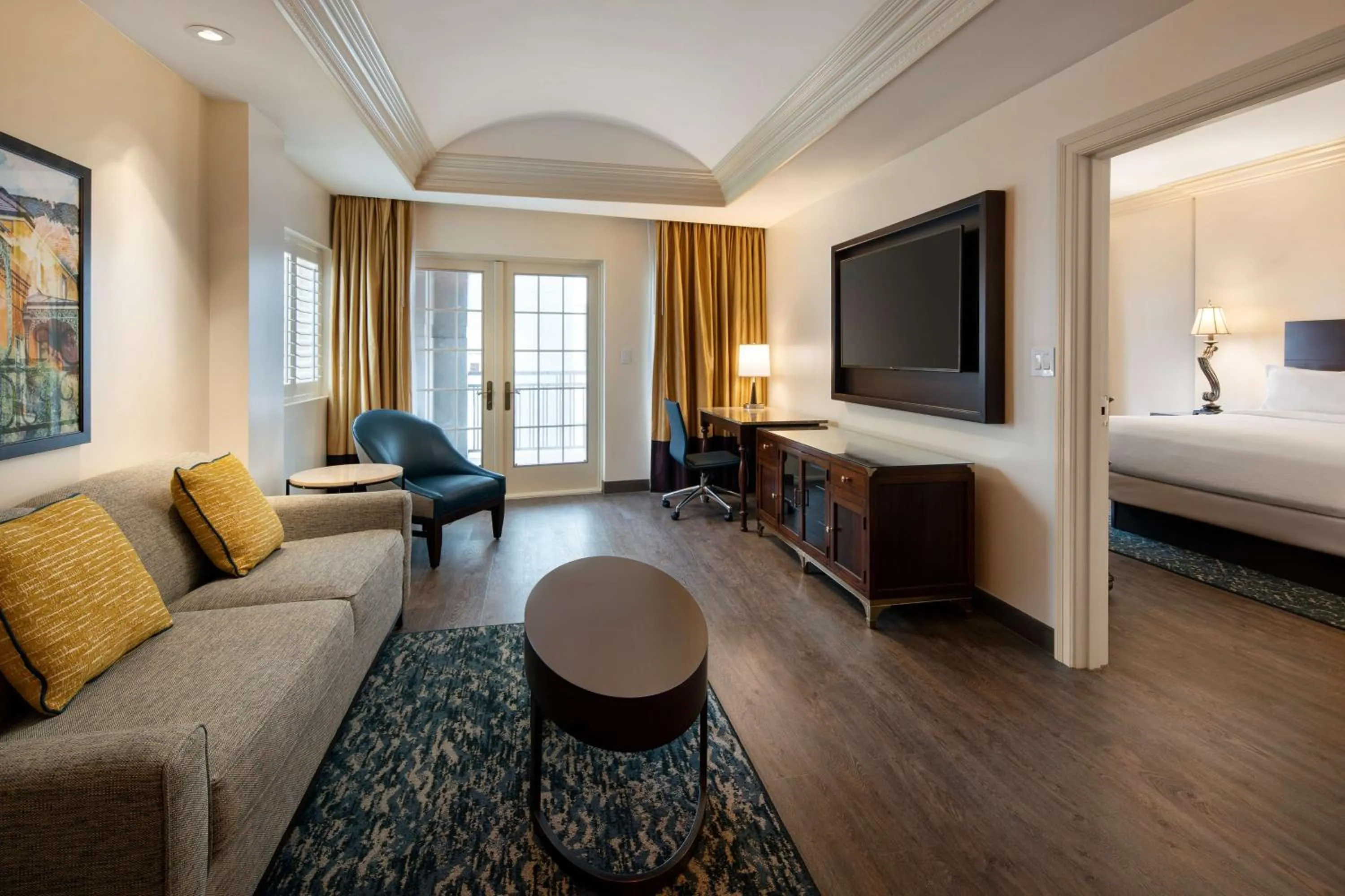 Bedroom, Bed in Embassy Suites by Hilton New Orleans Convention Center