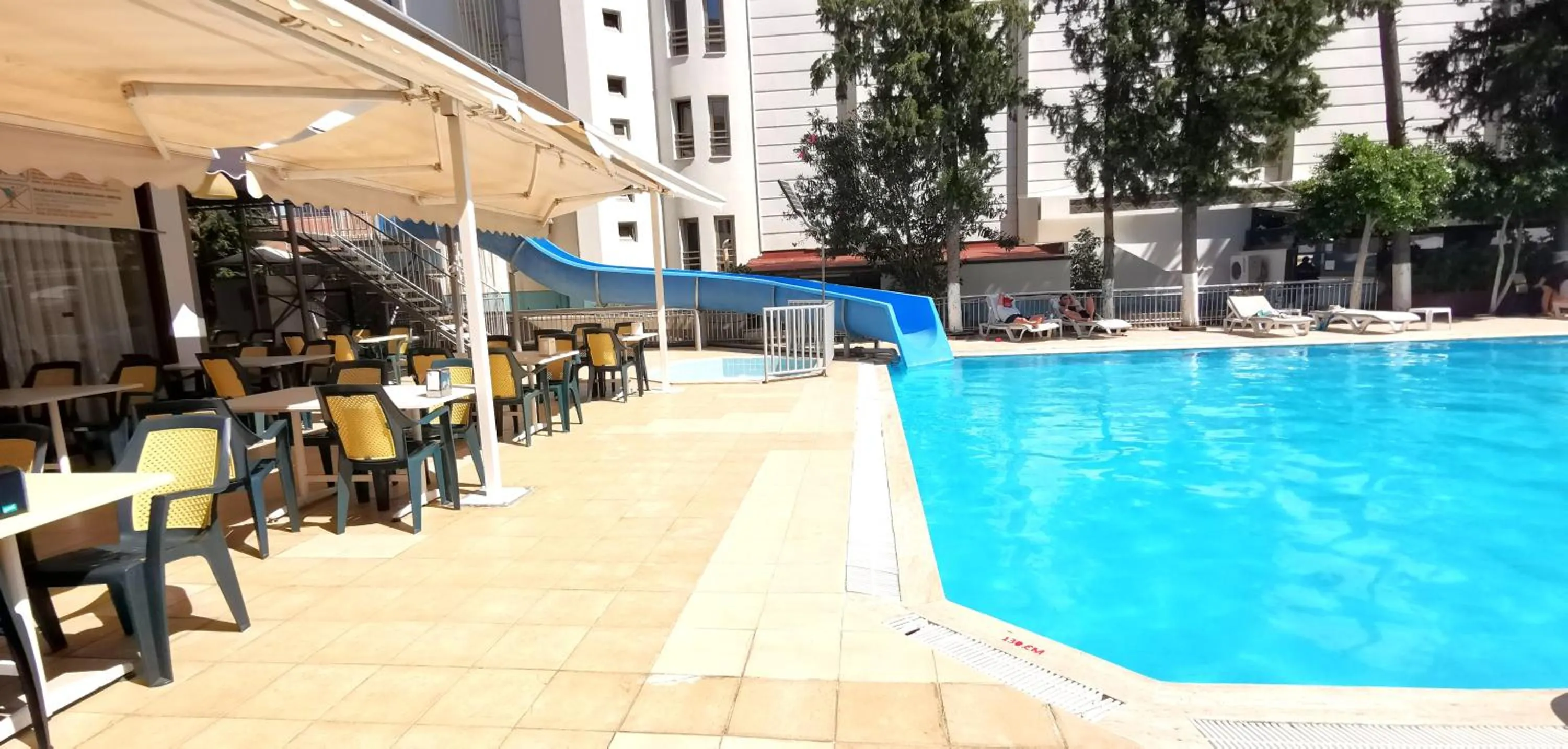 Aqua park in Intermar Hotel