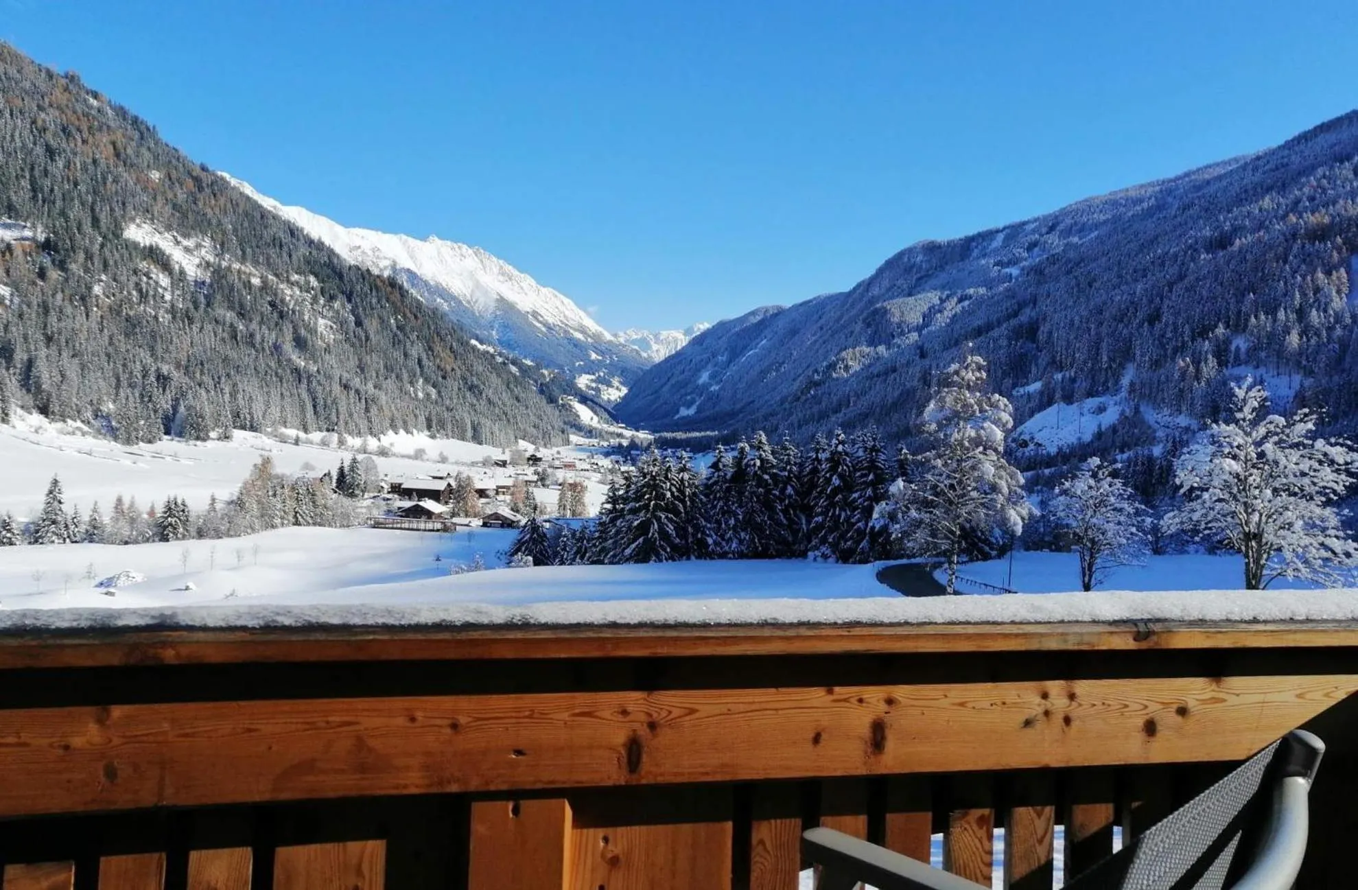 View (from property/room) in Haus Veidlis, Familie Obkircher