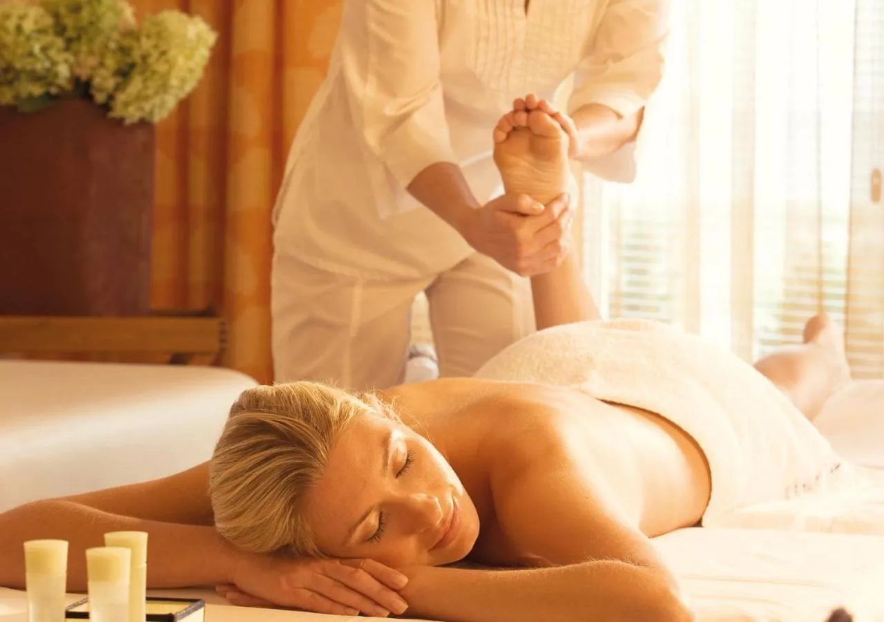 Spa and wellness centre/facilities in Hotel Gran BelVeder & Ostsee Therme Resort & Spa